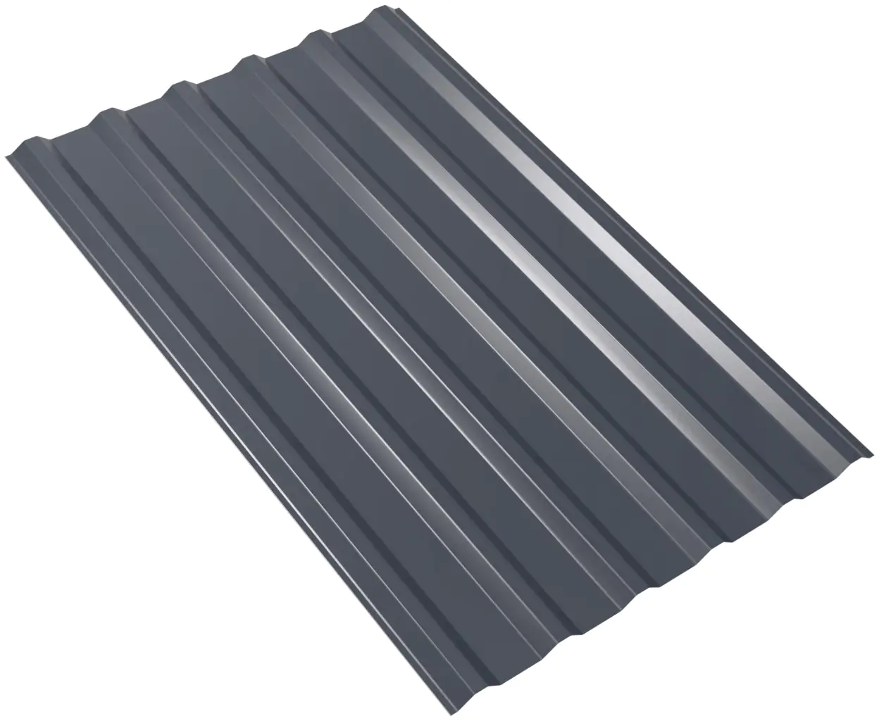 Weckman Trapezblech 120 x 77,6 cm 0,5 mm anthrazit