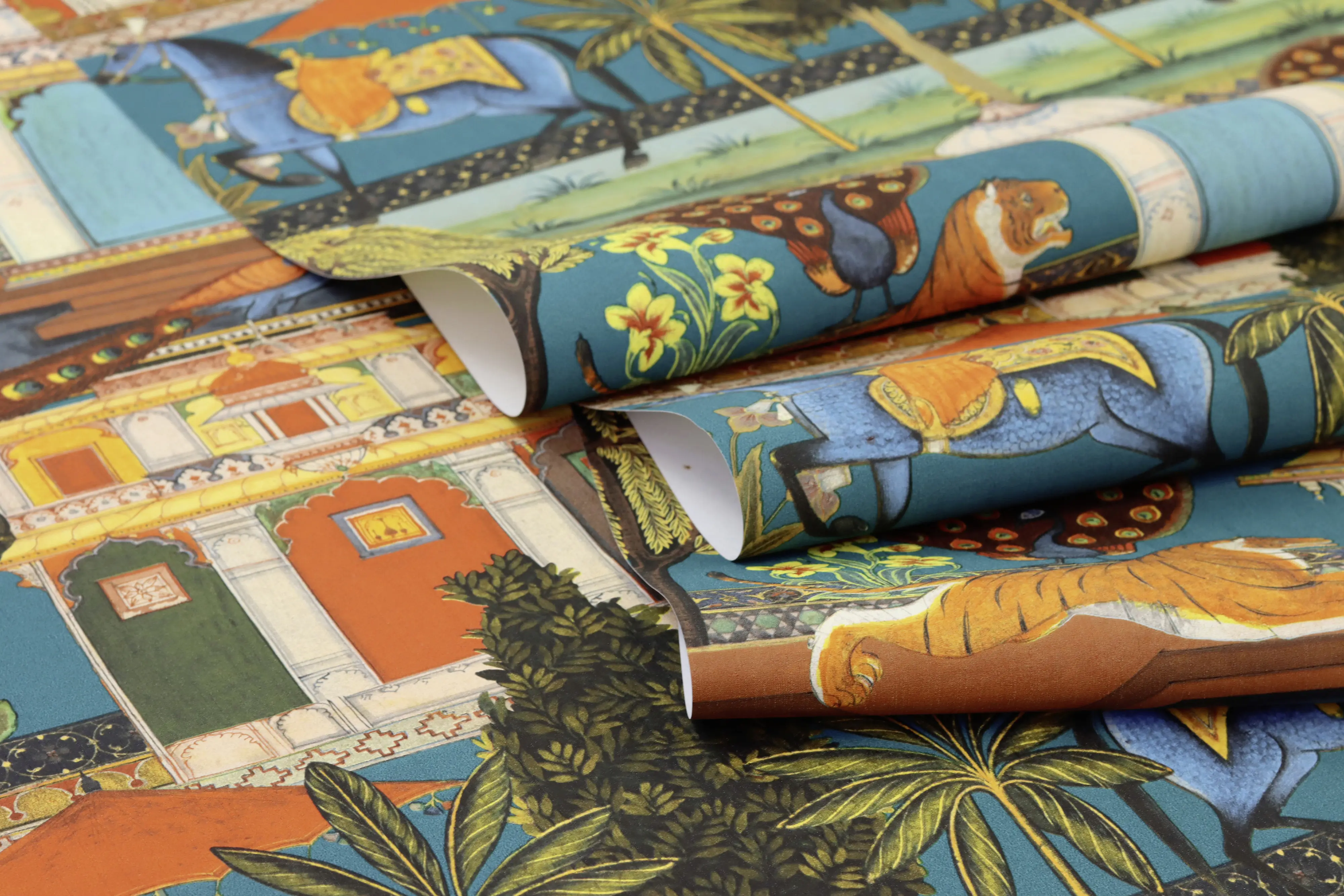 Rasch Vliestapete 746211 Grün-Hellgrün Muster & Motive 10,05 m x 0,53 m