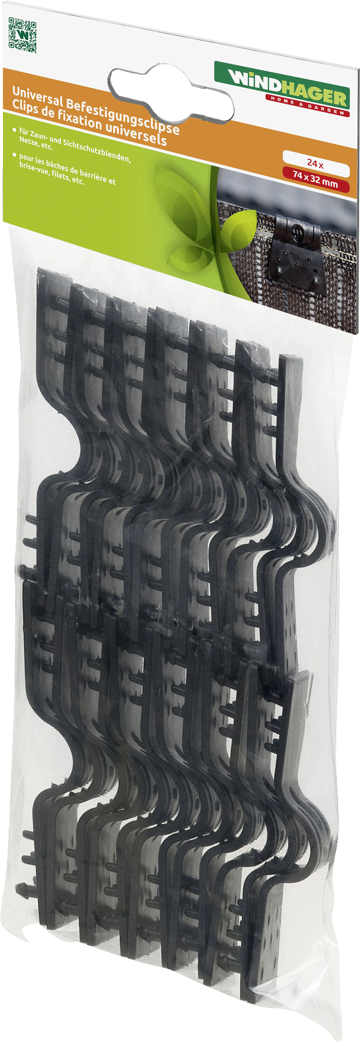 Universal-Clipse 24 Stück