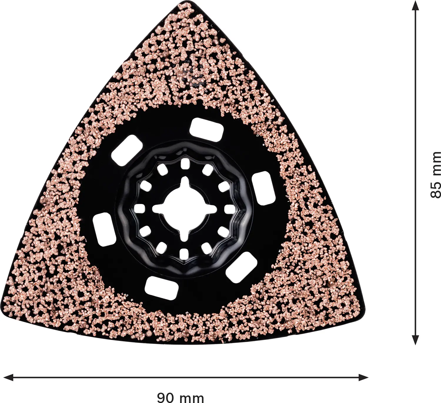 Bosch Expert Schleifplatte AVZ 90 RT4 für Multifunktionswerkzeuge 90 mm