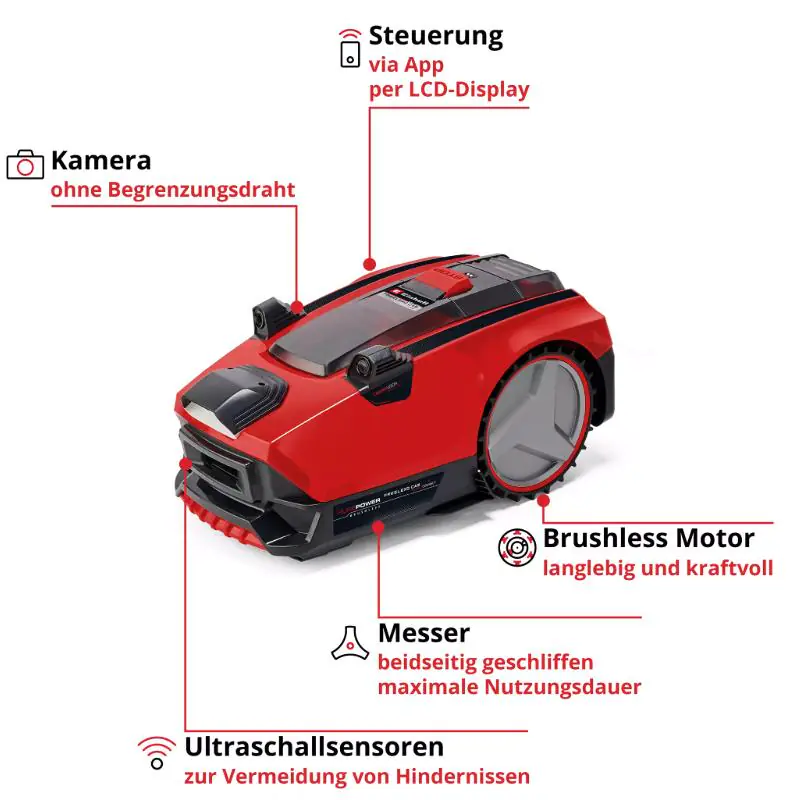 Einhell Mähroboter Freelexo Cam Plus 600 Einhell Mähroboter Freelexo Cam Plus 600
