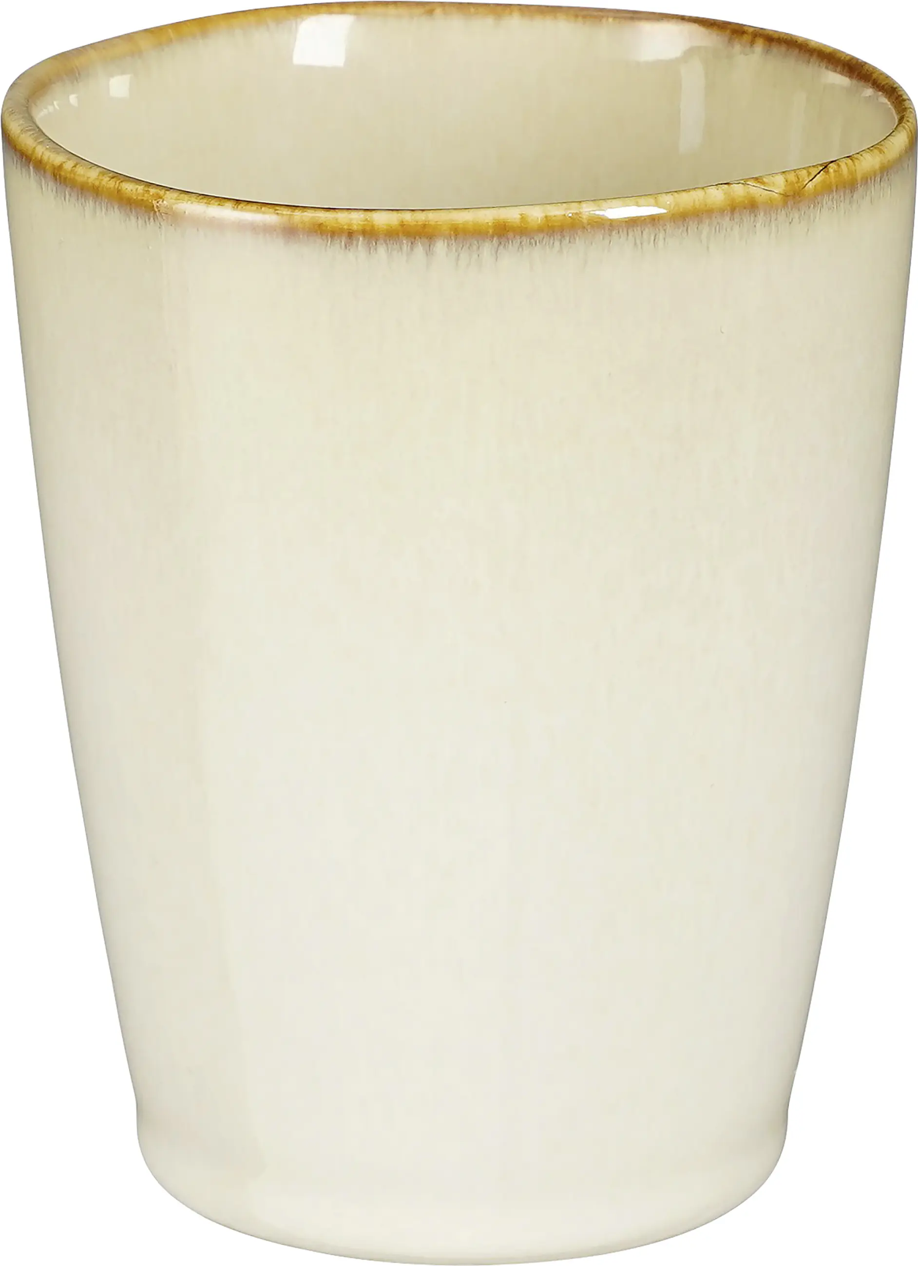 Mica Decorations Becher Racco stoneware 10 x 8,5 cm beige