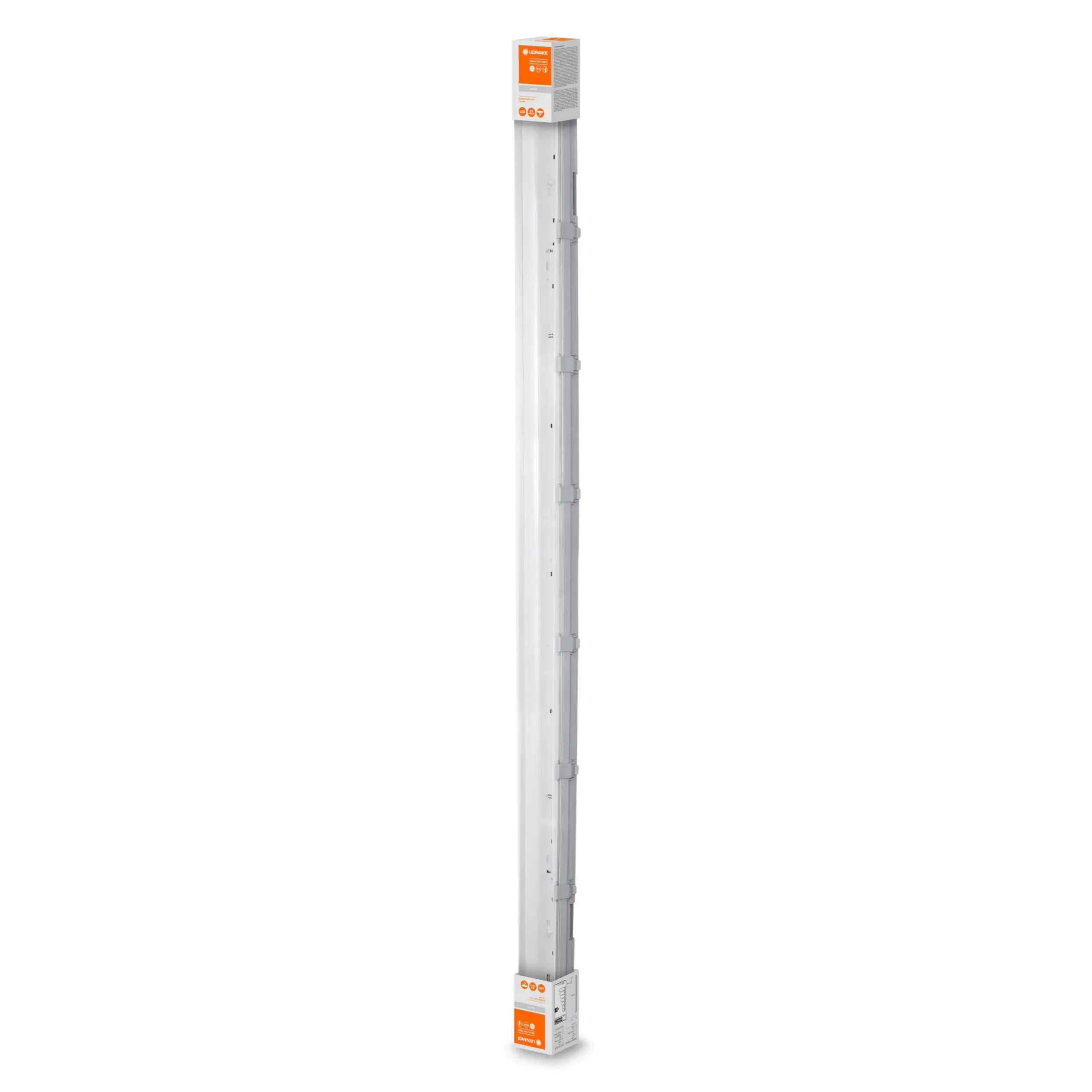 4058075303966_1 Ledvance LED-Feuchtraumleuchte Submarine 1x19W 156,1cm, grau, 1-flammig