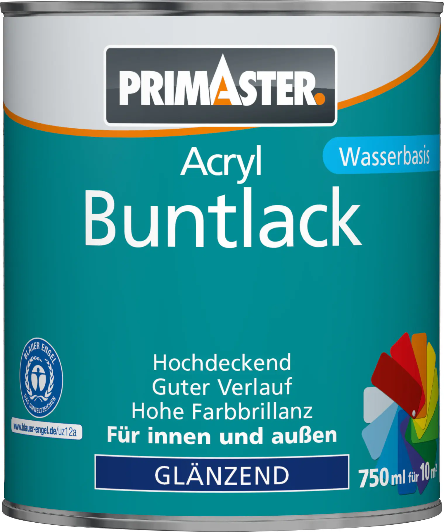 Primaster Acryl Buntlack RAL 5014 750 ml taubenblau glänzend