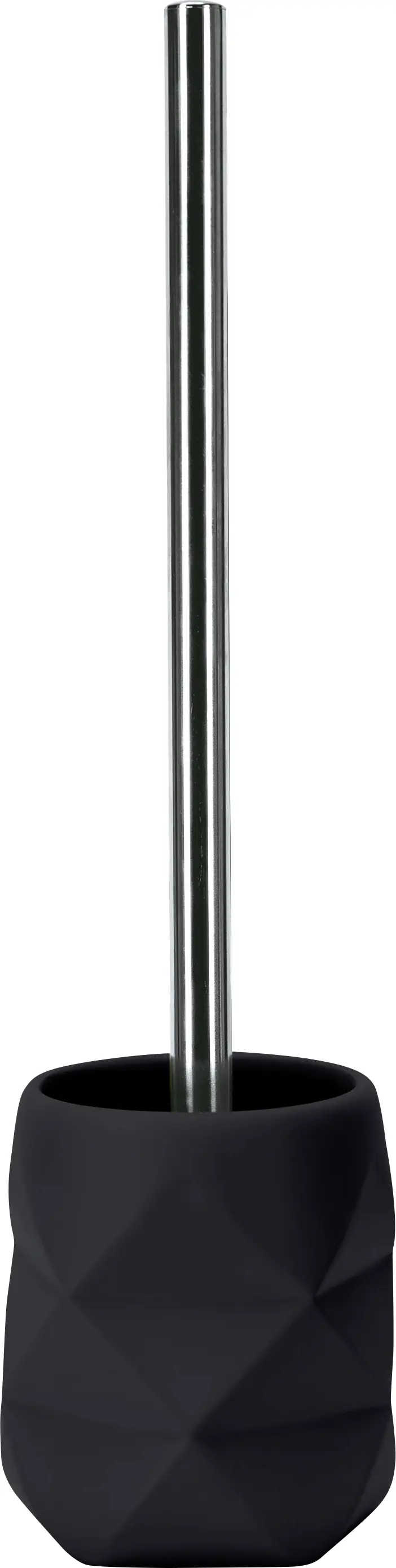 Kleine Wolke WC-Bürstenhalter Crackle schwarz