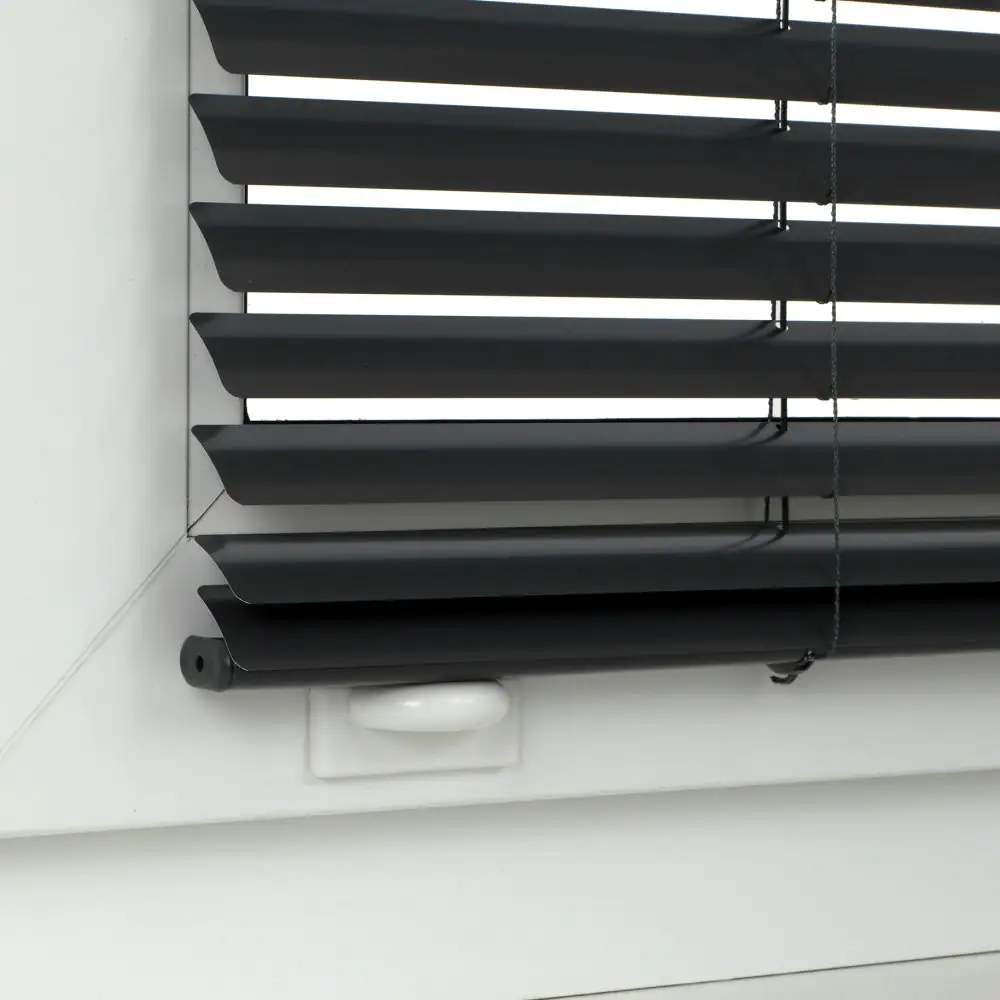 Gardinia Magnet-Halteplatte für Jalousien weiß, 2 Stück