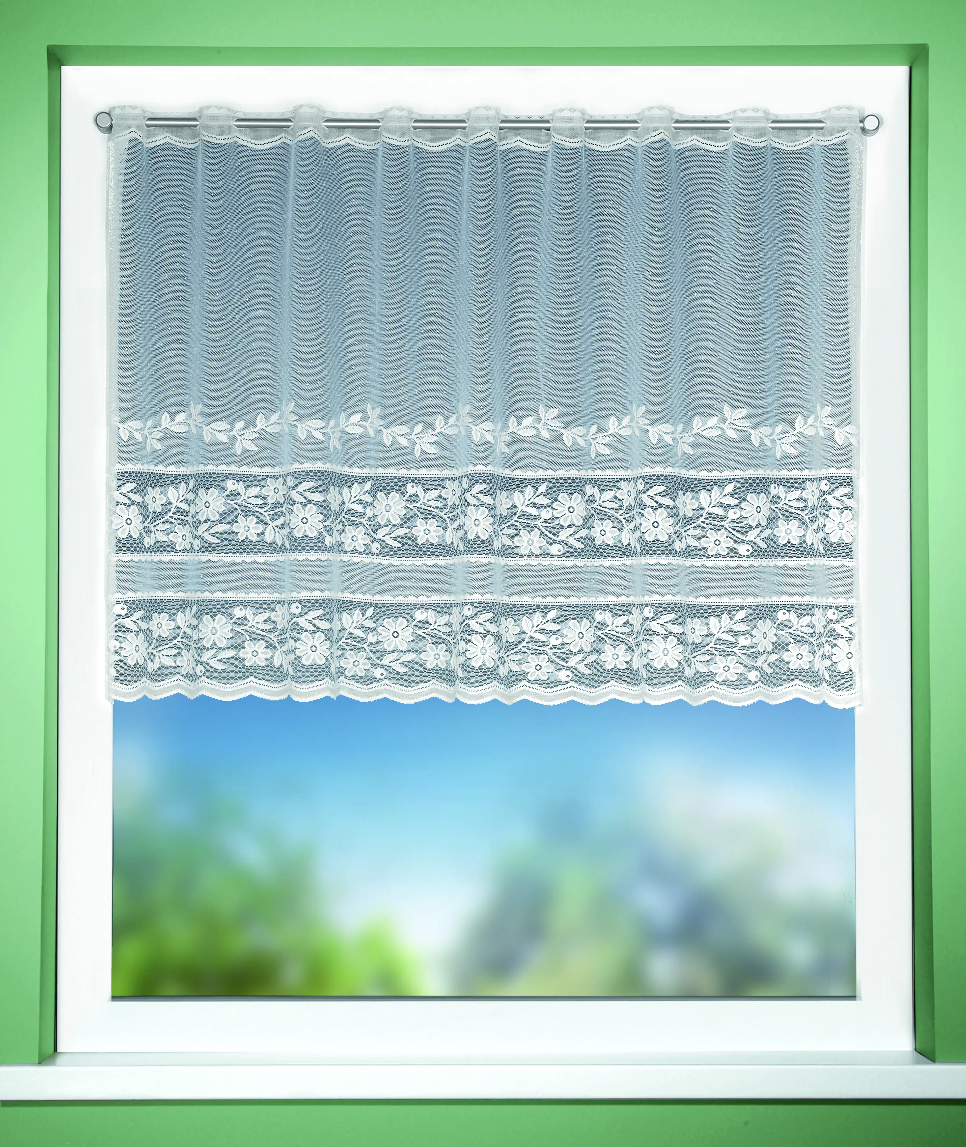 Neusser Collection Panneau Linz Jaquard, weiß 75 x 140 cm