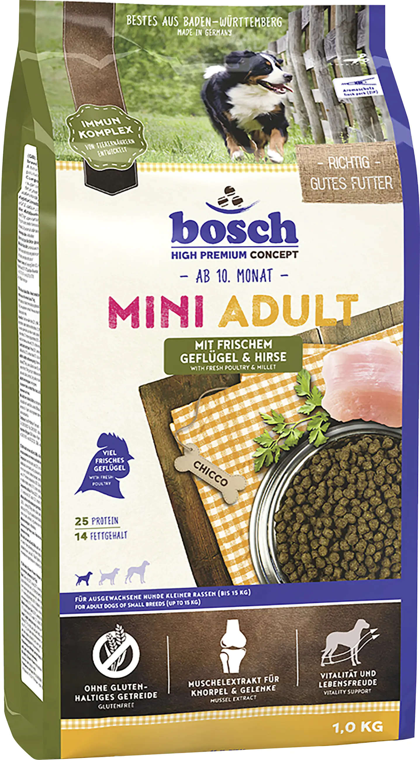 Bosch Mini Adult Geflügel & Hirse 1 kg
