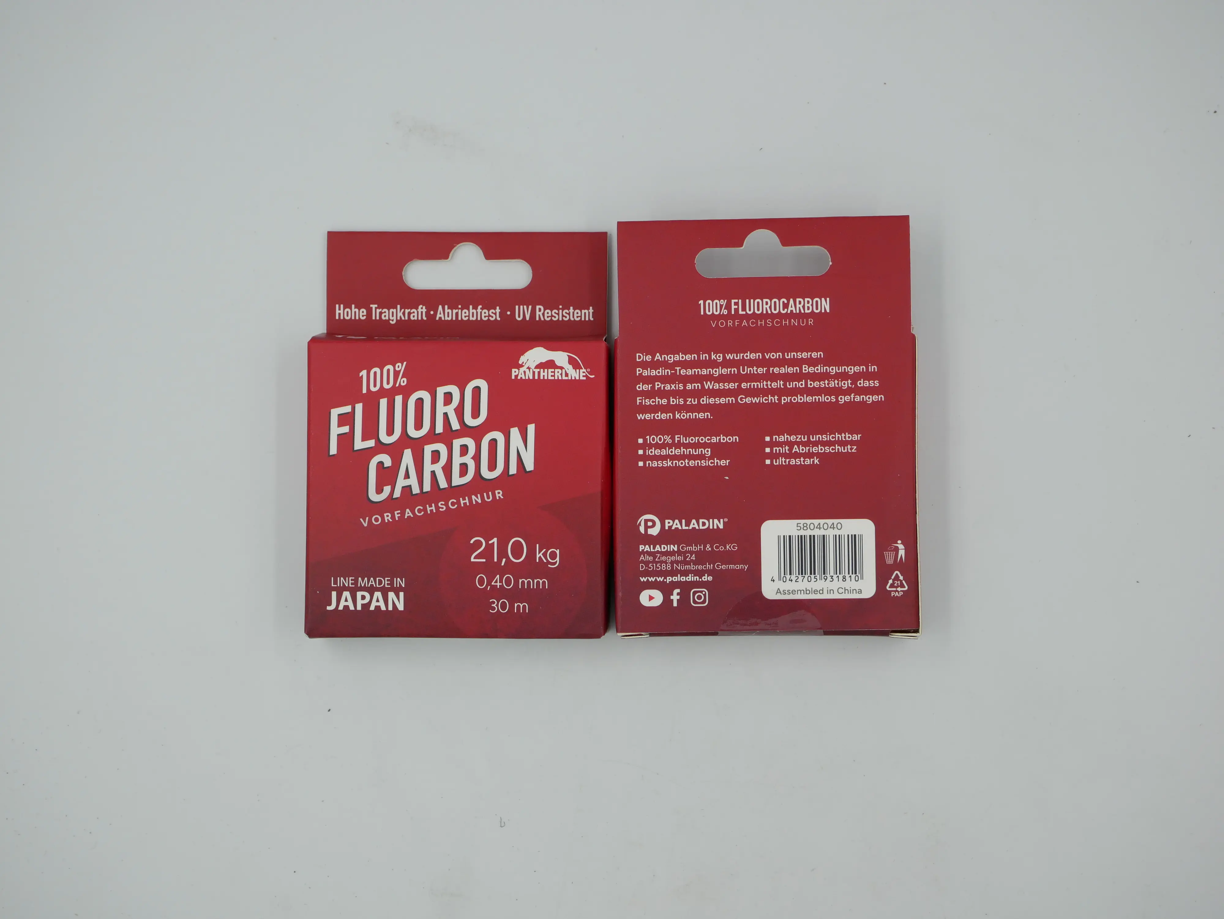 Paladin Angelschnur Vorfach 0,40 mm 30m/0,40mm/transparent Paladin Angelschnur Vorfach 0,40 mm 30m/0,40mm/transparent