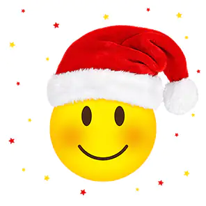Braun & Company Servietten Atelier X-mas Smiley 33 x 33 cm - 20er Pack