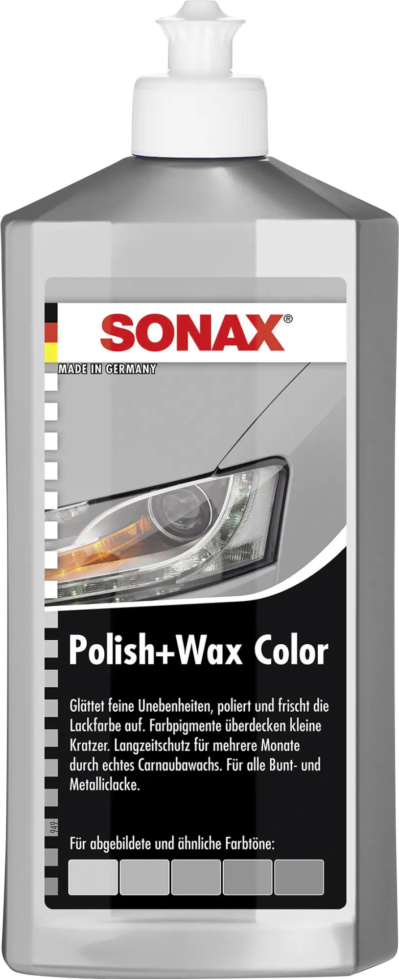 Sonax Polish & Wax Color silber grau 500ml