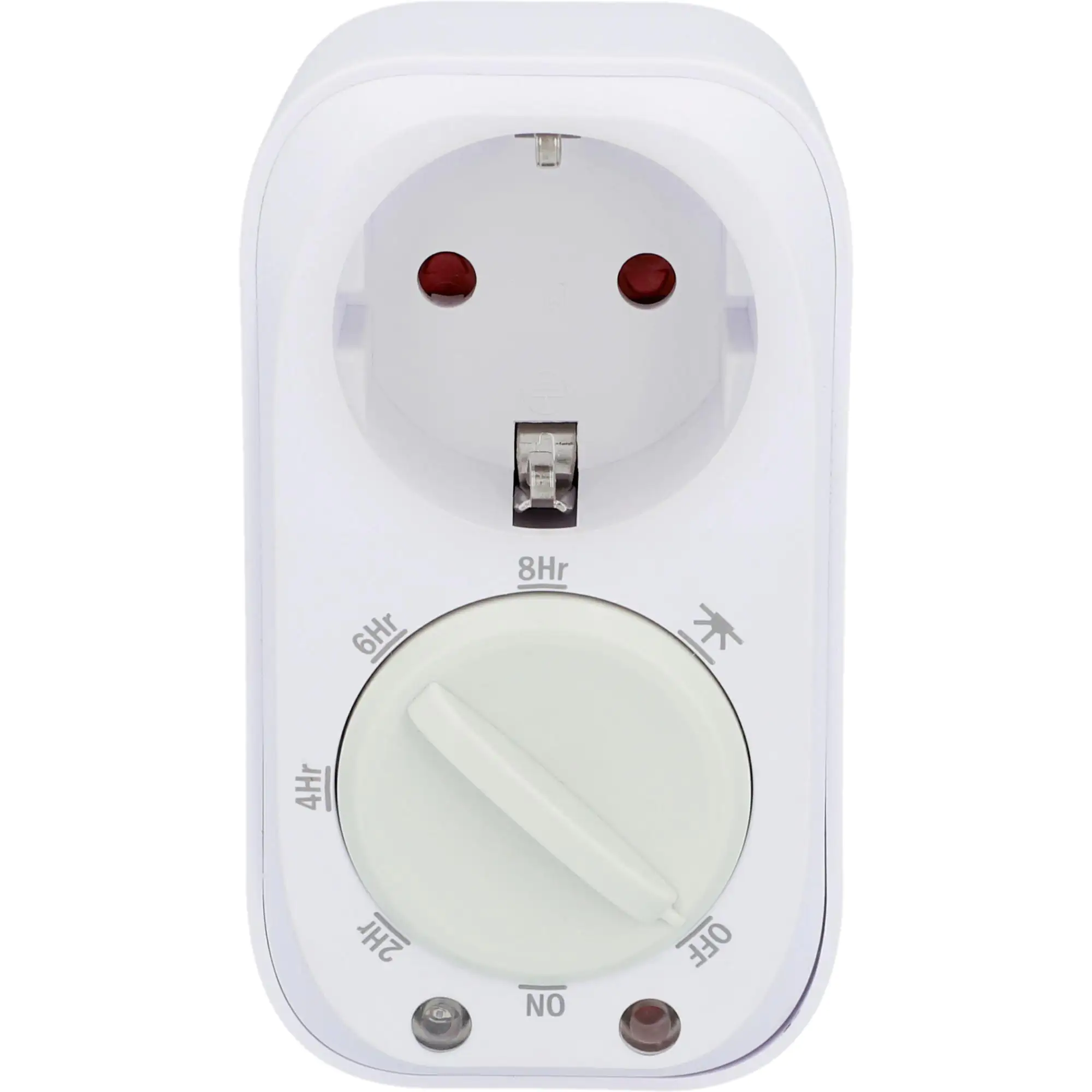 Zeitschaltuhr Countdown- und Dämmerungsfunktion mechanisch, weiß, IP44 Zeitschaltuhr Countdown- und Dämmerungsfunktion mechanisch, weiß, IP44