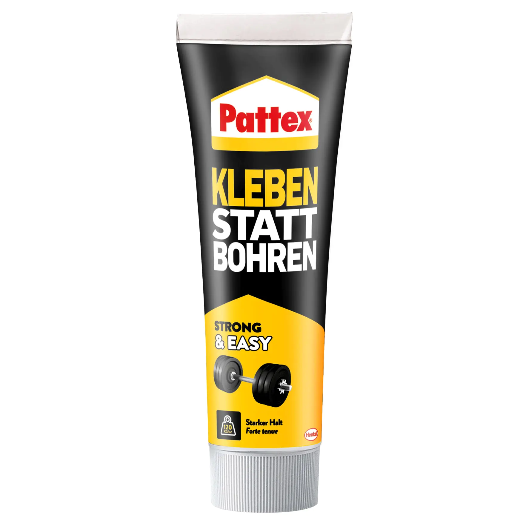 Pattex Kleben statt Bohren Montagekleber 50 g Standtube, weiß