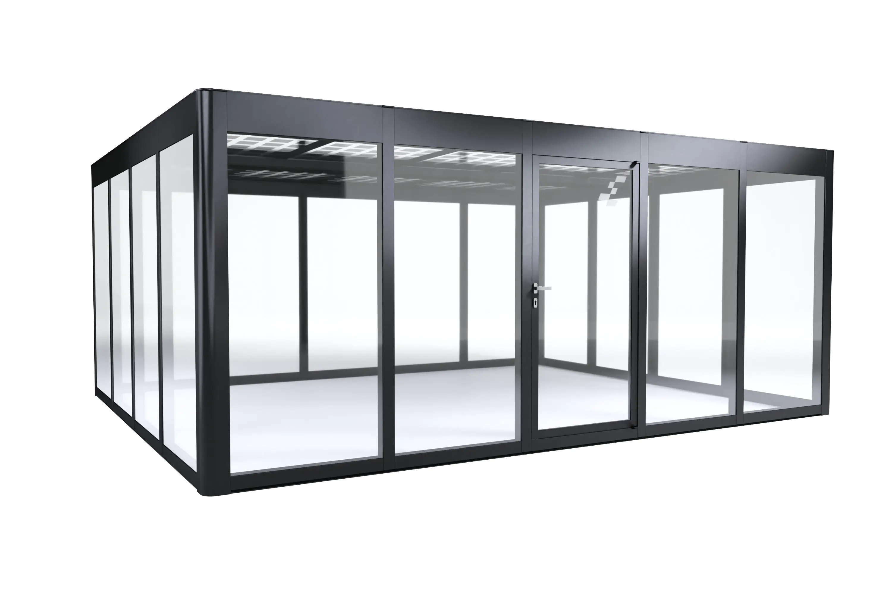 SunElements SunGarden Gartenhaus Energy 5.4 548 x 443 cm anthrazit-metallic SunElements SunGarden Gartenhaus Energy 5.4 548 x 443 cm anthrazit-metallic