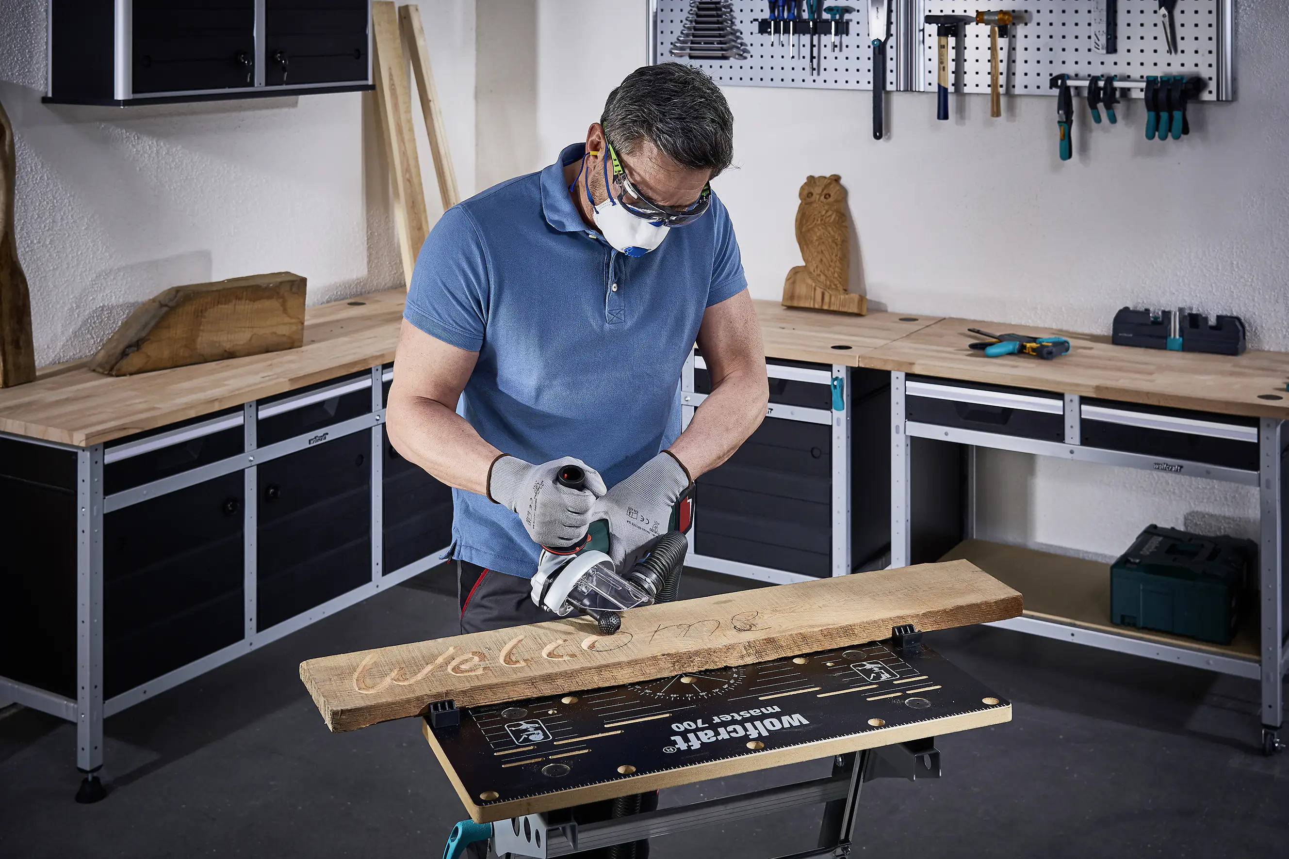 Wolfcraft Kugelraspel für Winkelschleifer 31,5 mm Wolfcraft Kugelraspel für Winkelschleifer 31,5 mm