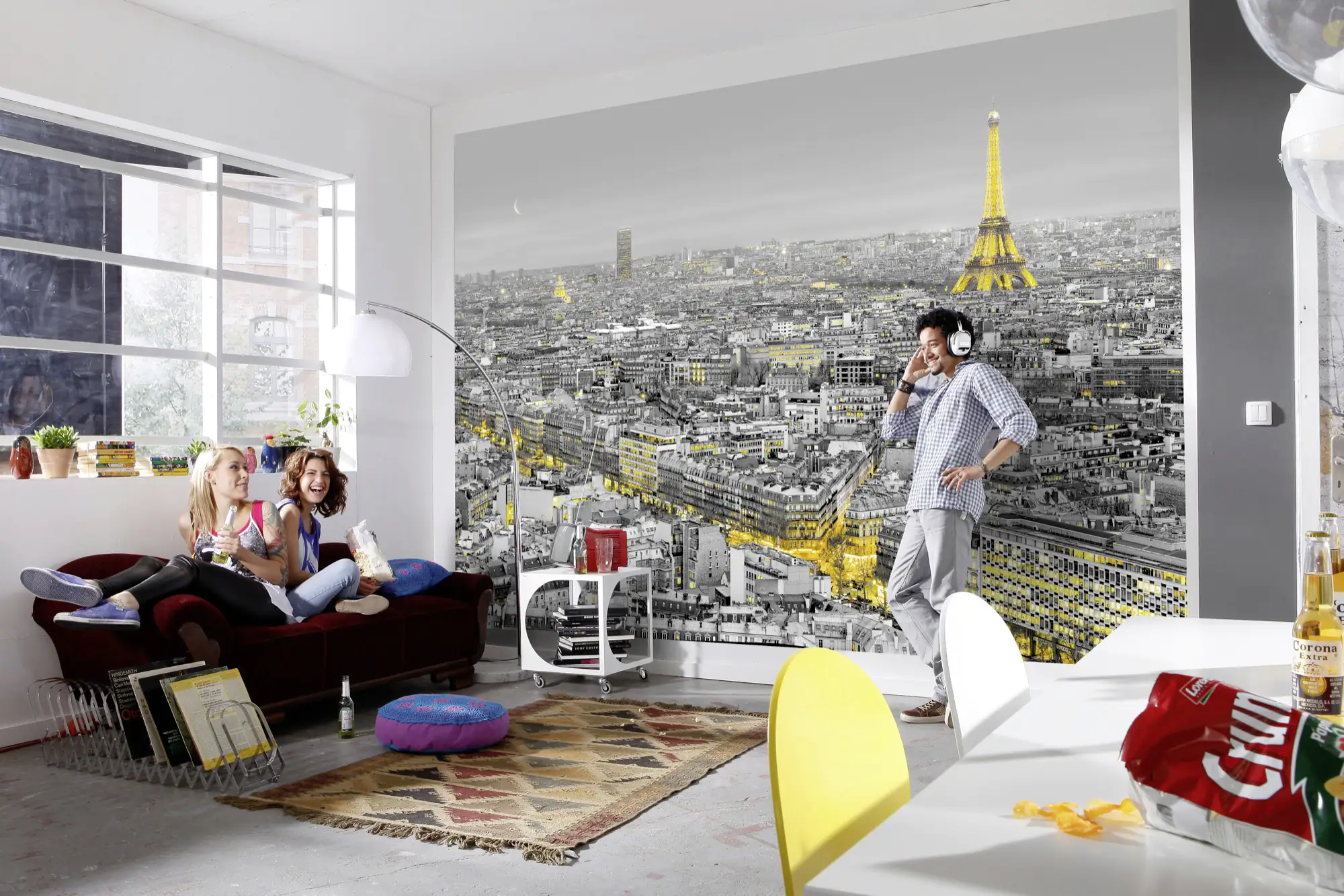 Komar Fototapete Paris Lights 368 x 254 cm 