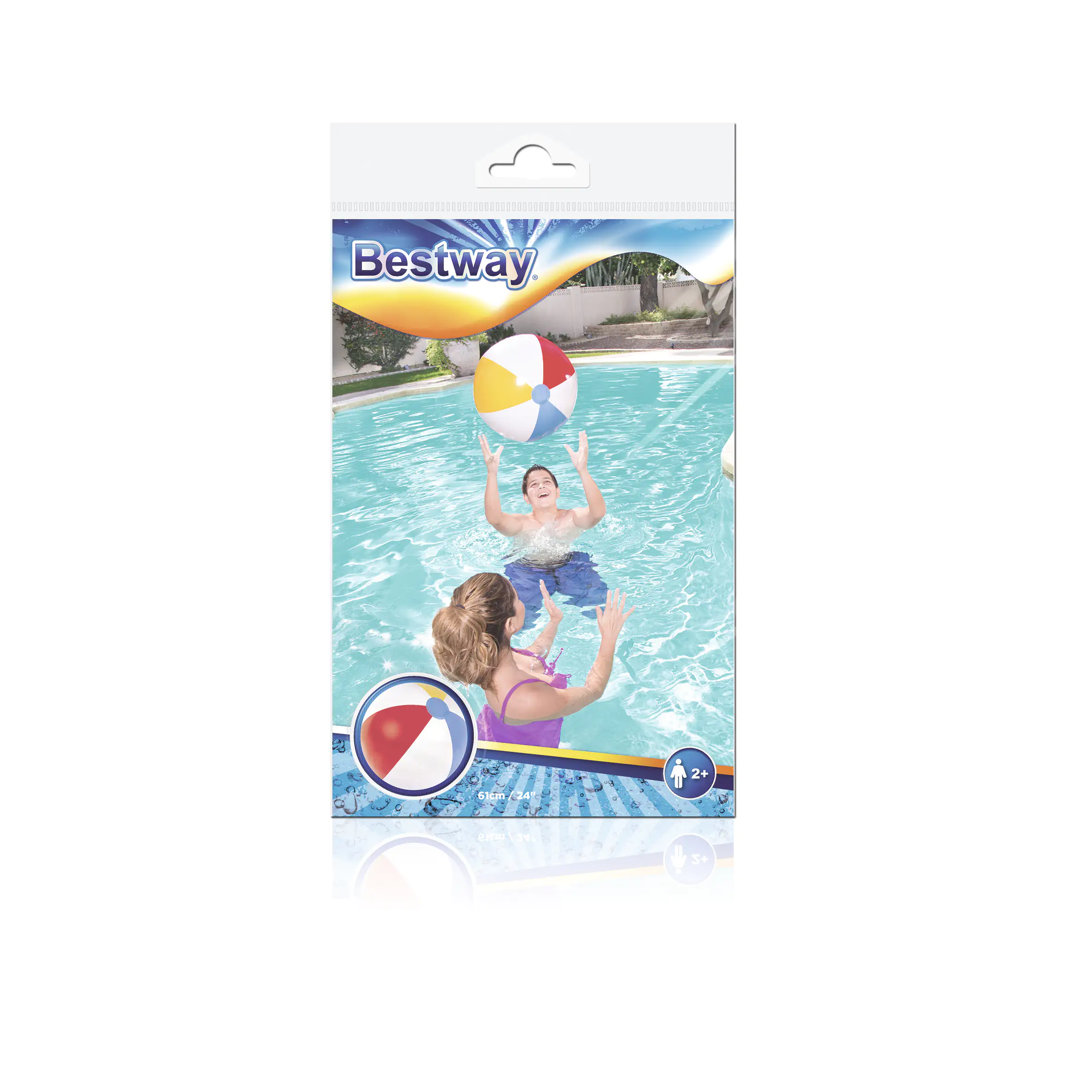 Bestway Wasserball Retro 61 cm Bestway Wasserball Retro 61 cm