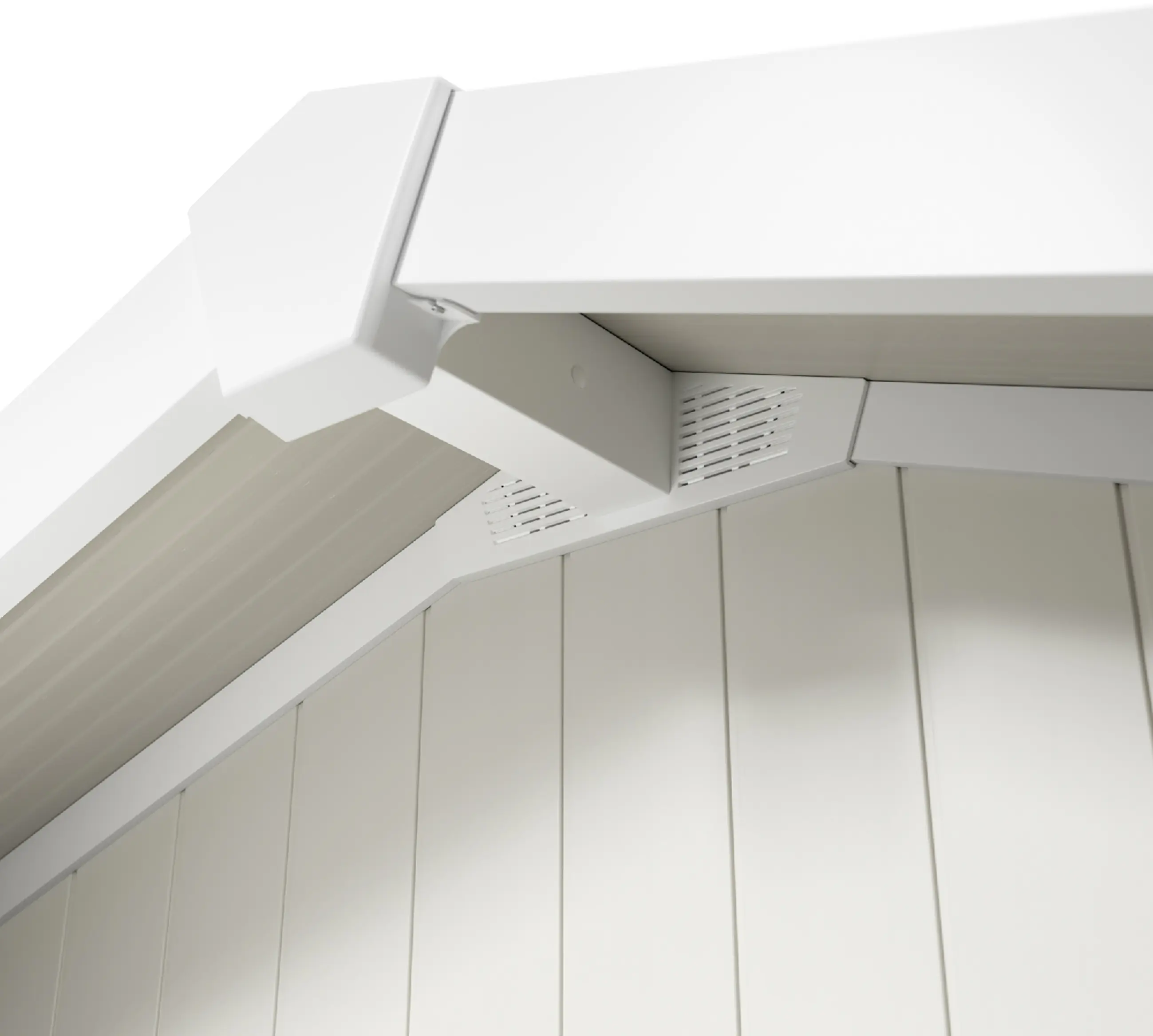 Grosfillex Gartenhaus Utility V 7,5 370 x 298 cm (inkl. Dachüberstand)