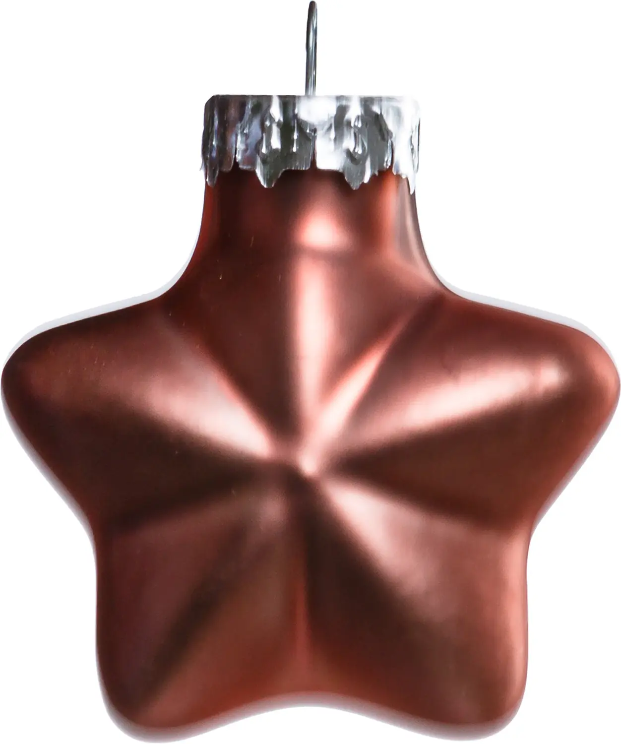 TrendLine Mini-Glas-Sterne Ø 4 cm, marmor pink, 12 Stück