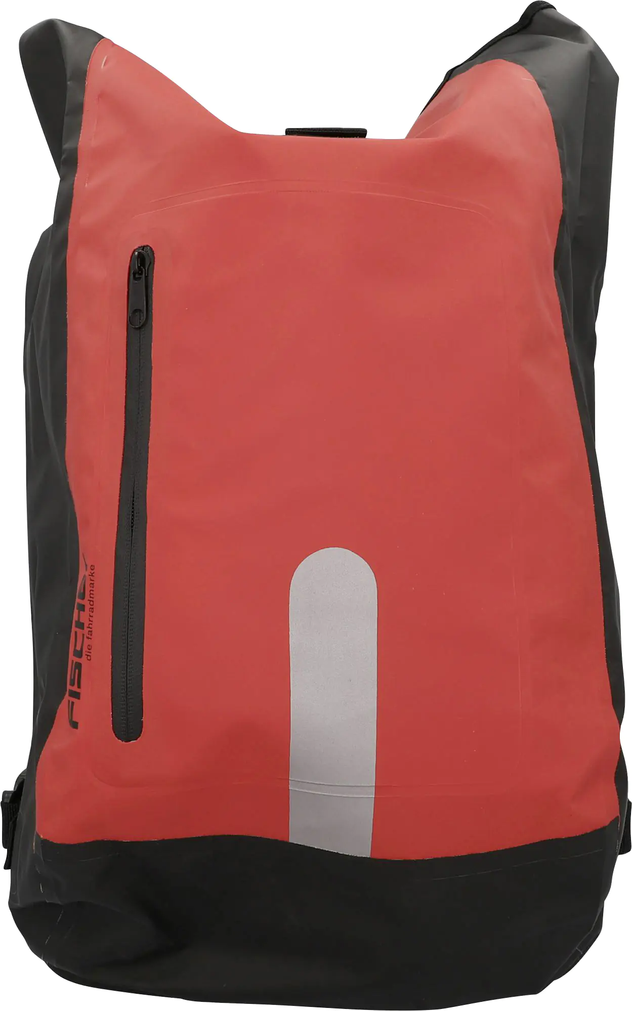 Fischer Gepäckträgertasche wasserdicht als Rucksack verwendbar rot schwarz Fischer Gepäckträgertasche wasserdicht als Rucksack verwendbar rot schwarz