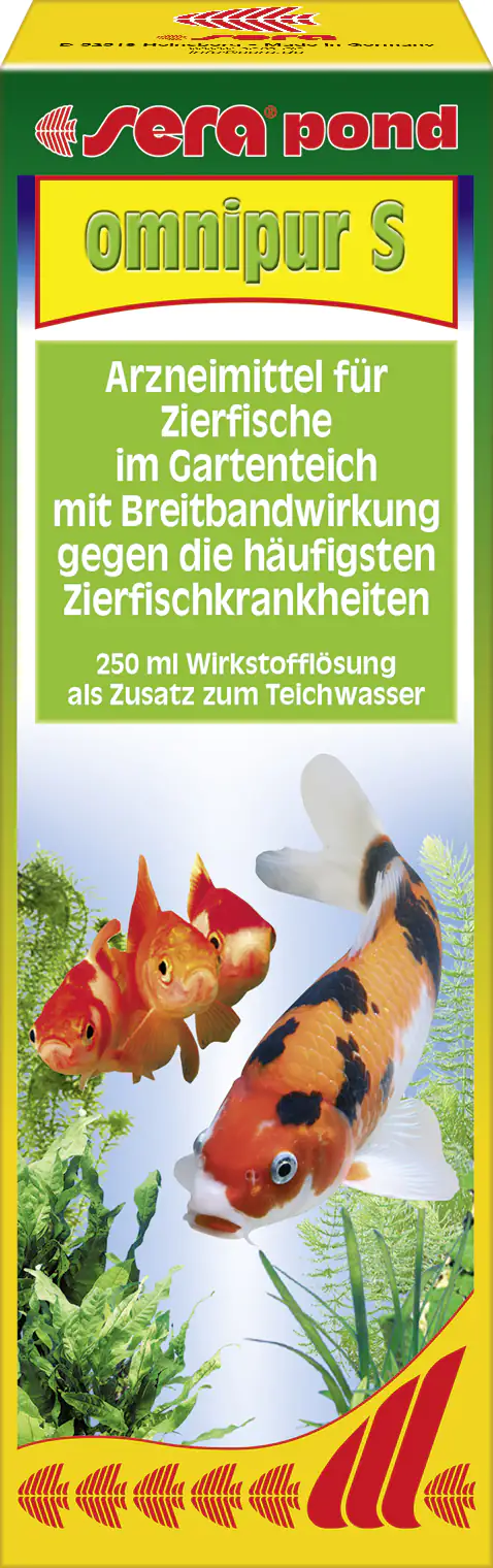 Sera Pond Arzneimittel für Teichfische Omnipur A 250 ml Sera Pond Arzneimittel für Teichfische Omnipur A 250 ml