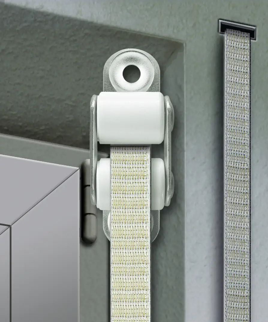 4003971510000_910420 Schellenberg Gurtführung Standard für System Maxi mit zwei Leitrollen