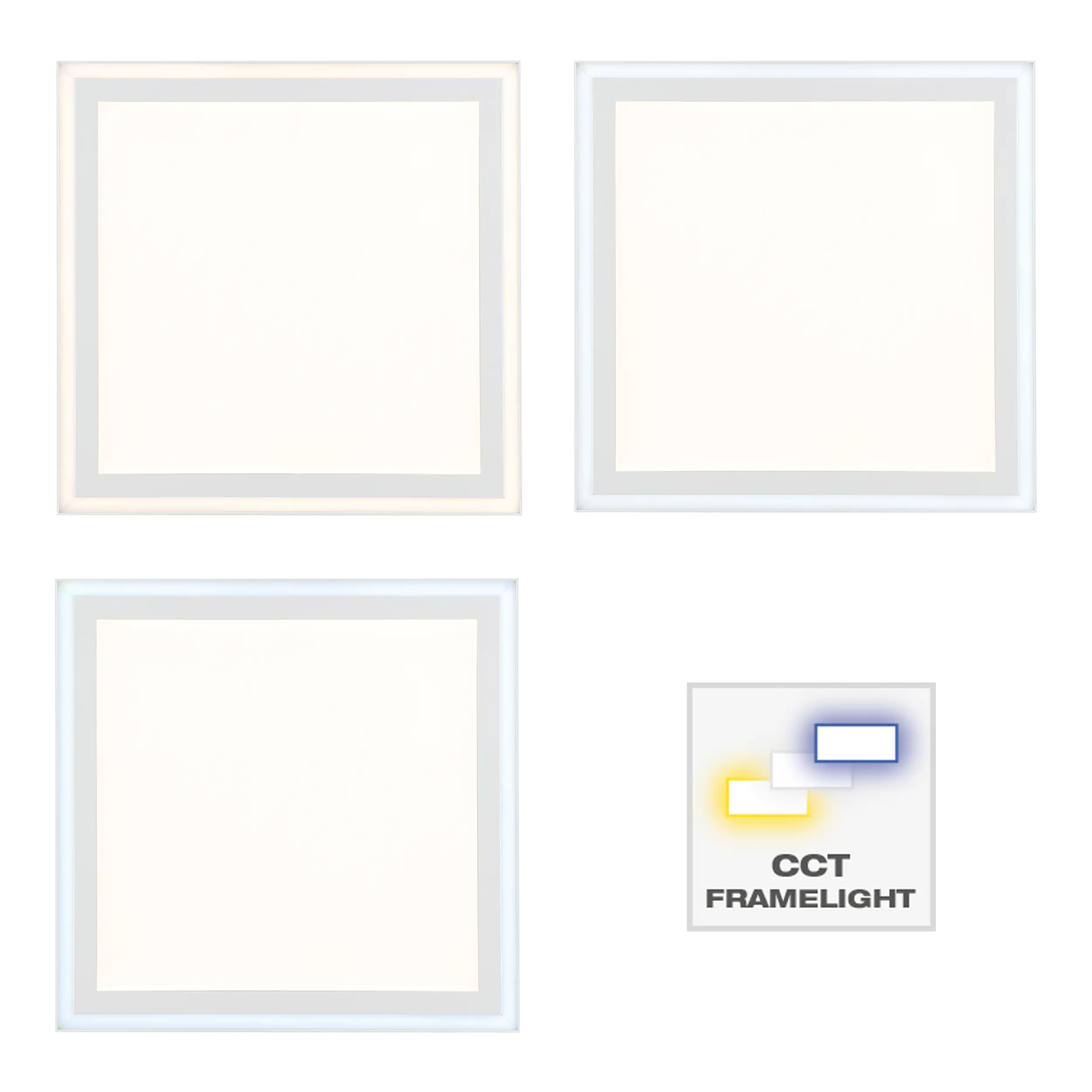 4004353386060_2 Brilliant LED Deckenleuchte Laurice CCT Frame-Light 40 cm 24 W