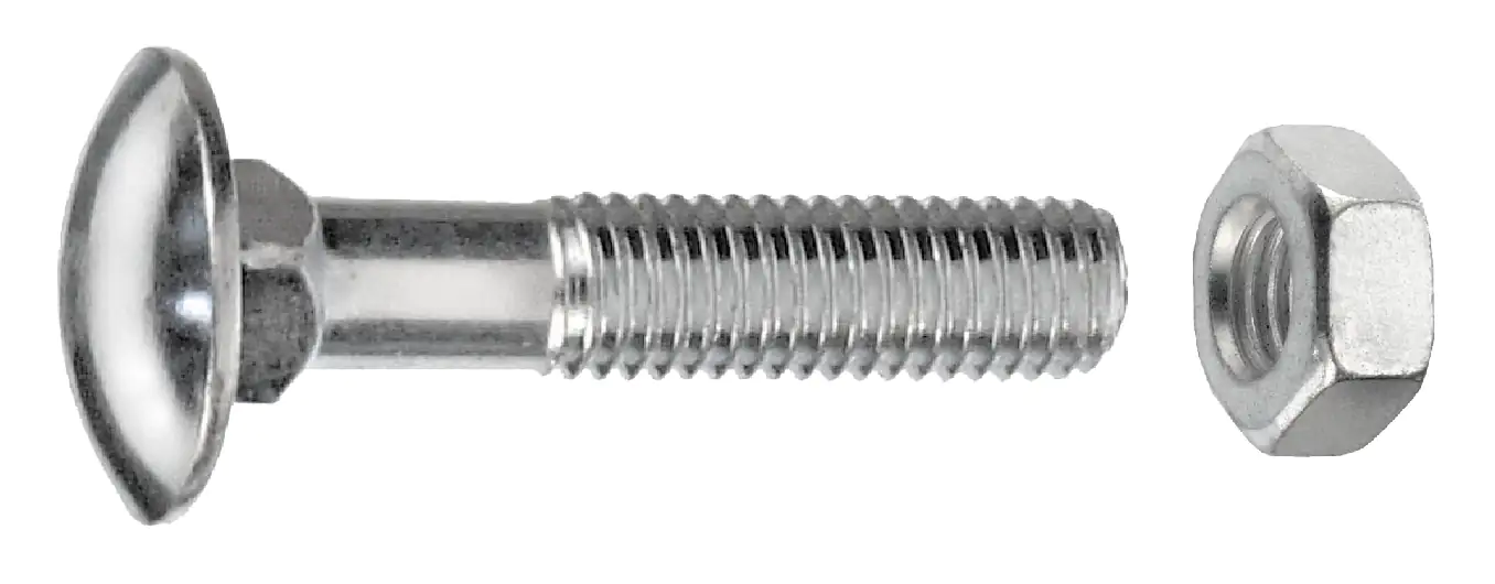 Schlossschrauben M4 x 30 mm, 12 Stück