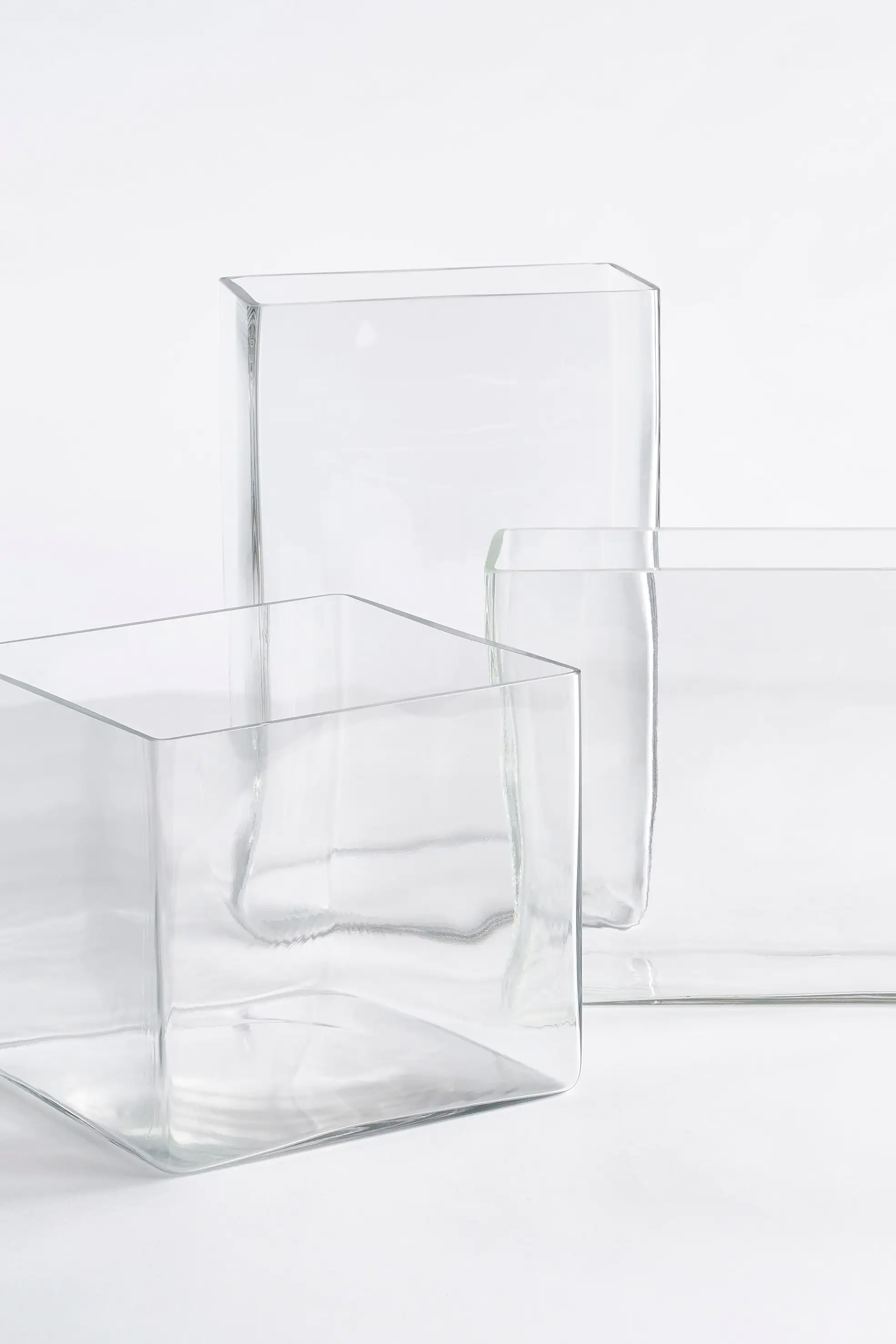 Mica Glasvase Britt  H 20 x B 30 x T 10 cm transparent