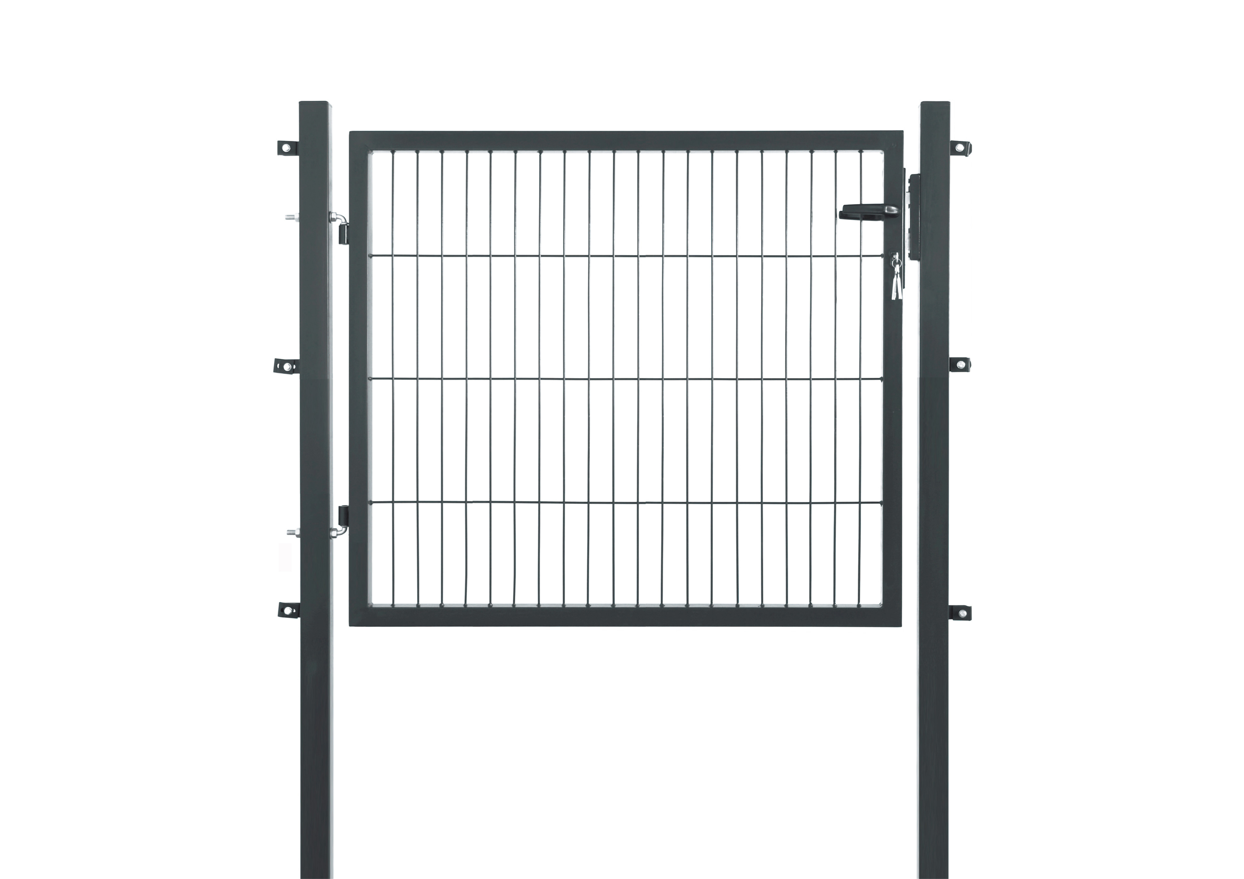 Floraworld Gartentor Comfort Plus 120 x 80 cm anthrazit