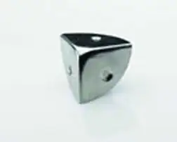 Hettich Kistenecke 28 x 28 x 28 mm vermessingt - 1 Stück