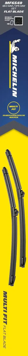 Michelin Scheibenwischer Multi Fit Set MF6548 Michelin Scheibenwischer Multi Fit Set MF6548