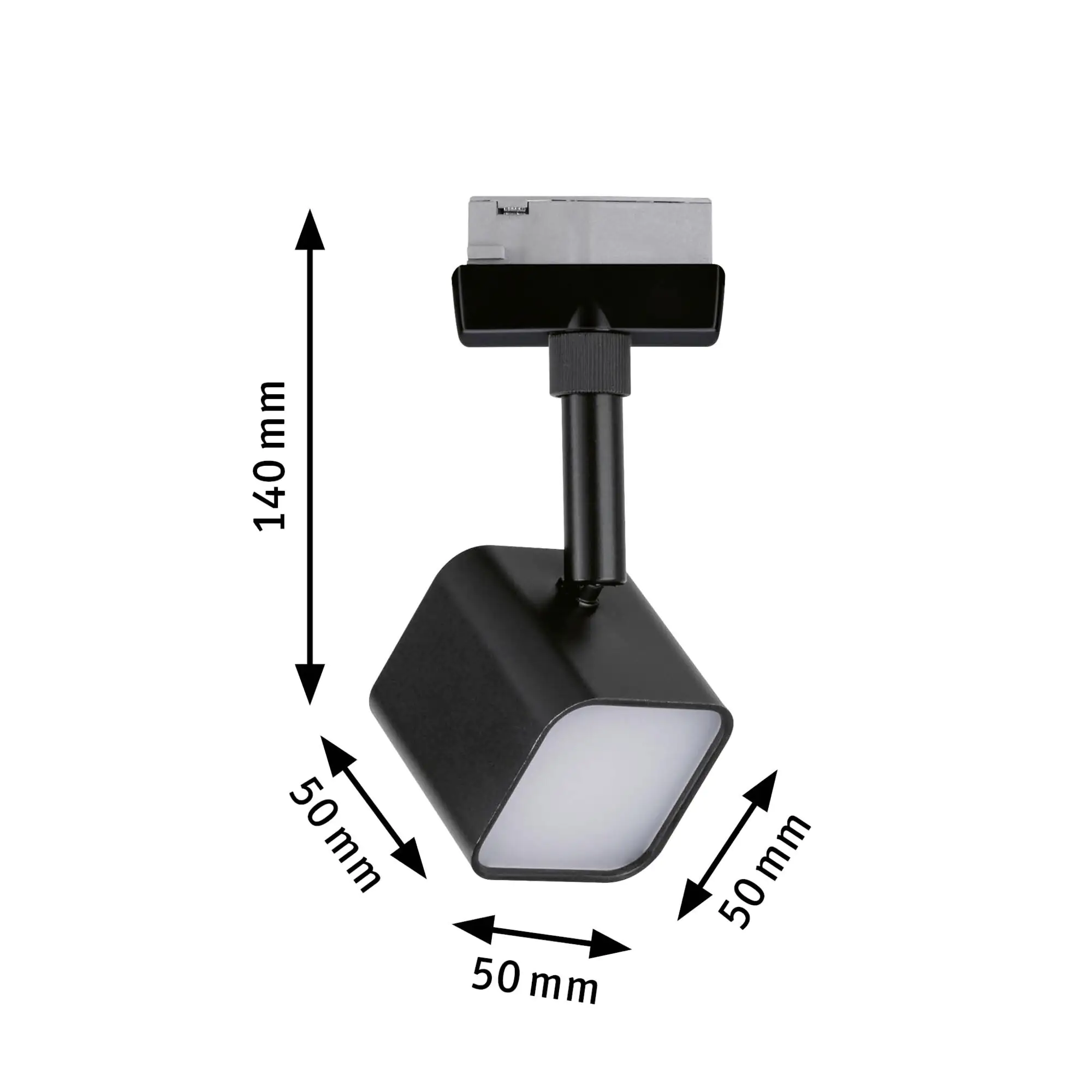 Paulmann URail LED Einzelspot Muri schwarz matt warmweiß Paulmann URail LED Einzelspot Muri schwarz matt warmweiß