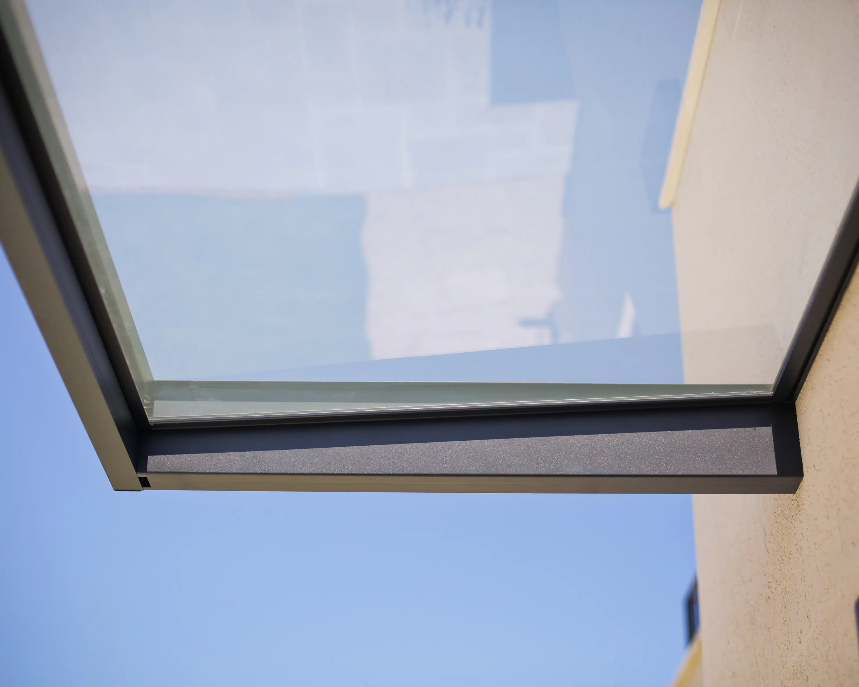 Canopia Vordach Sophia 2150  Grau Alu 215 x 95 cm Canopia Vordach Sophia 2150  Grau Alu 215 x 95 cm