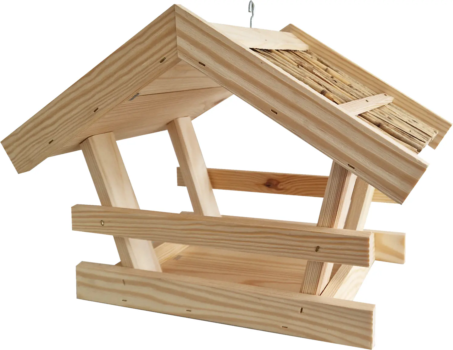 Vogelhaus mit Strohdach 39 x 26 x 28 cm Vogelhaus mit Strohdach 39 x 26 x 28 cm