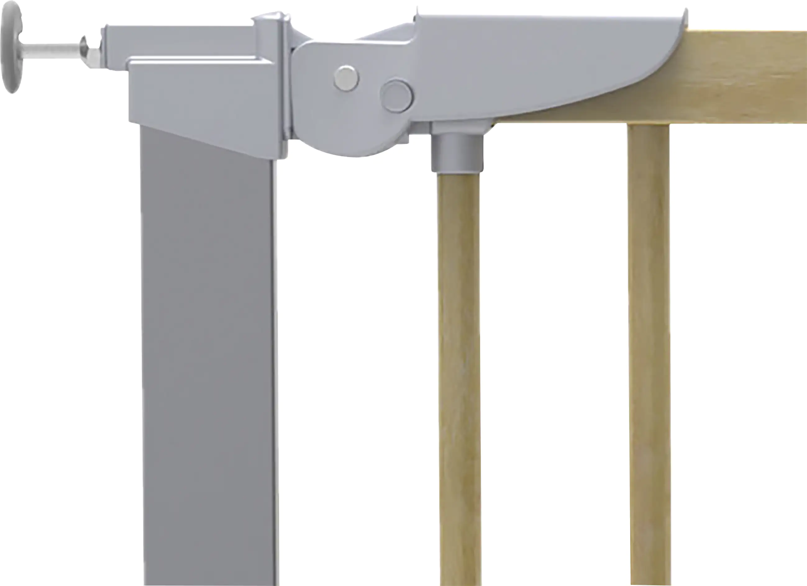 DOLLE Sicherheitsgitter Piet aus Materialmix; Holz und Metall