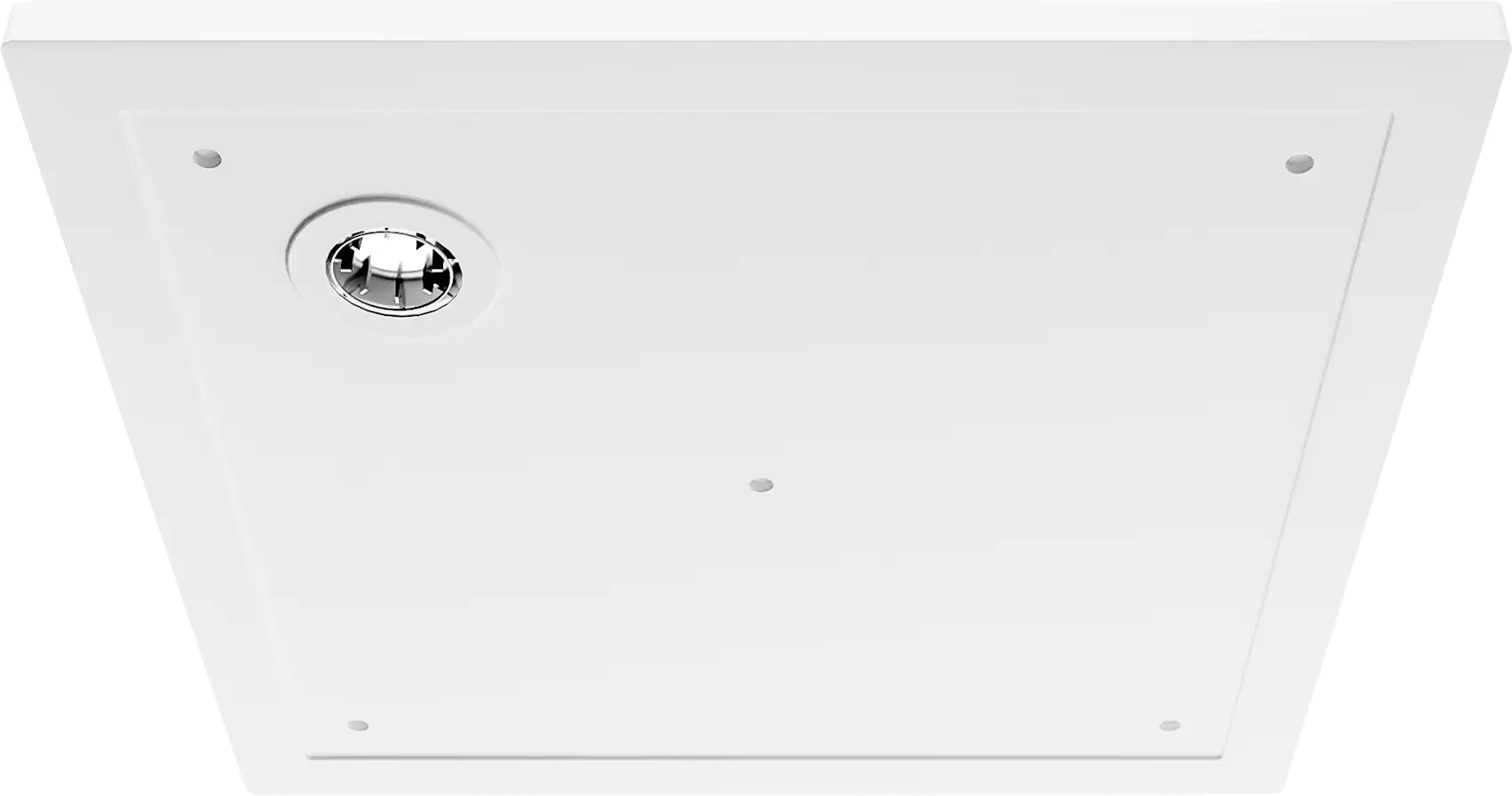 Breuer Flat Line Design Quadratduschwanne 90 x 90, Mineralguss, weiß