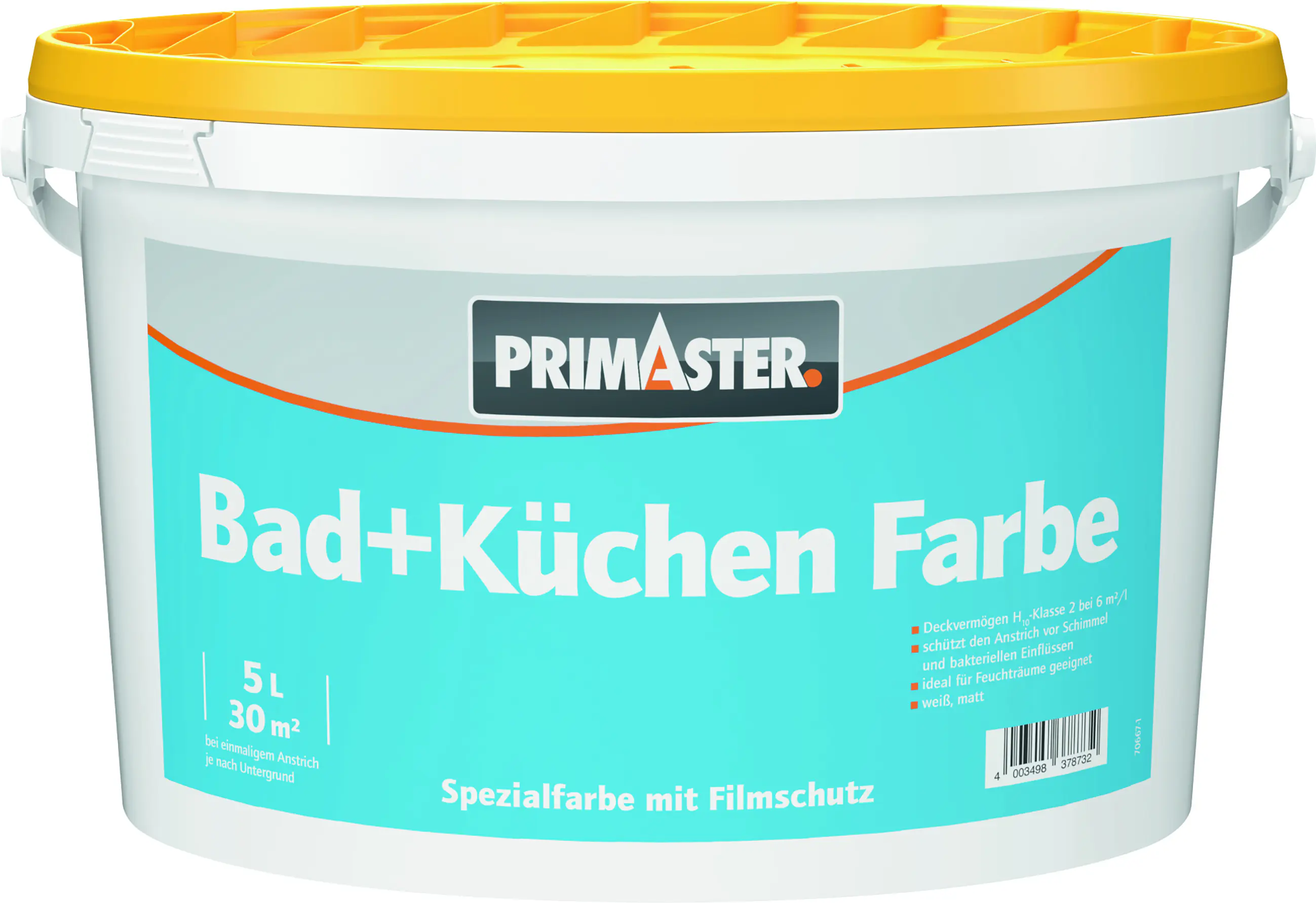 Primaster Bad- und Küchenfarbe weiß 5 L Primaster Bad- und Küchenfarbe weiß 5 L