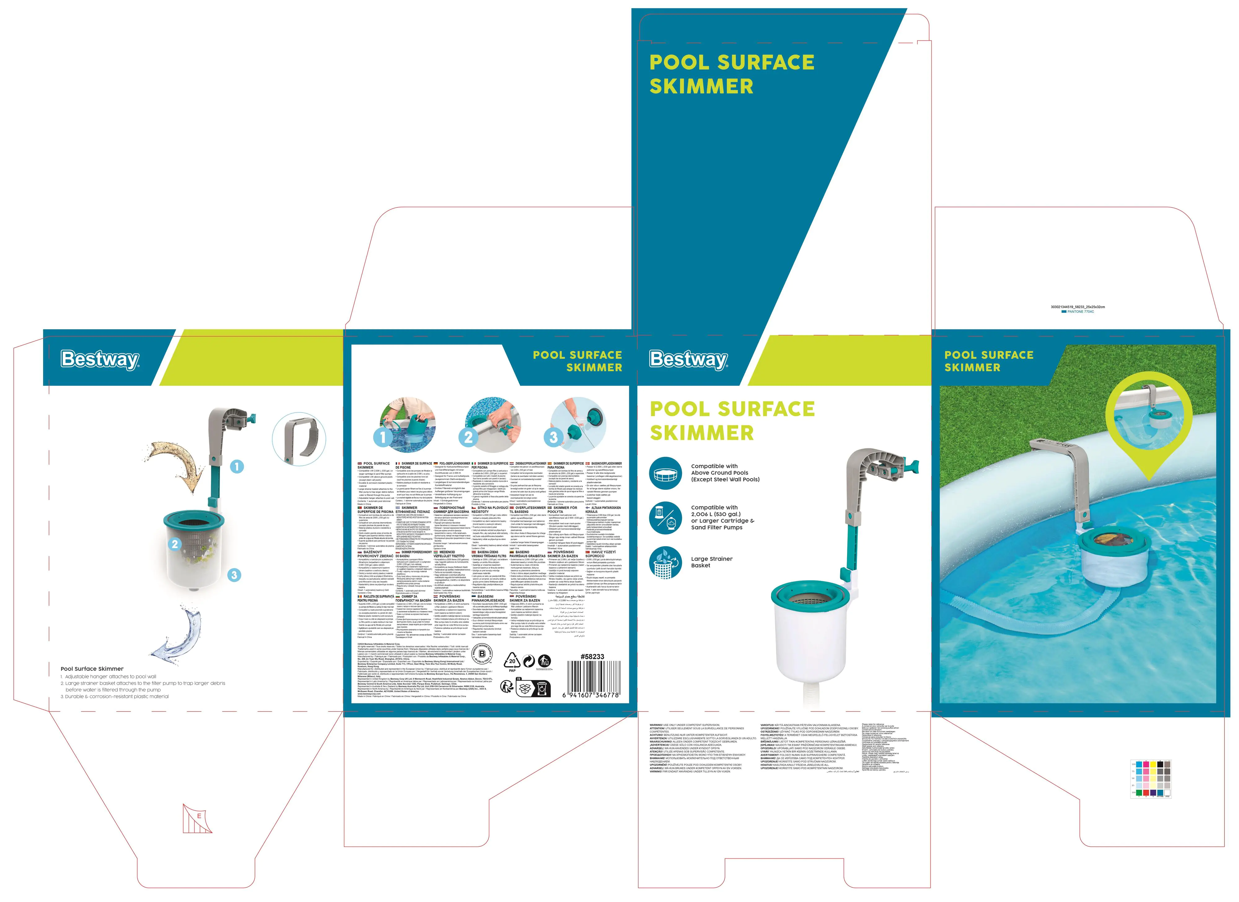 Bestway Flowclear Einhängeskimmer ab 2.006 l/h