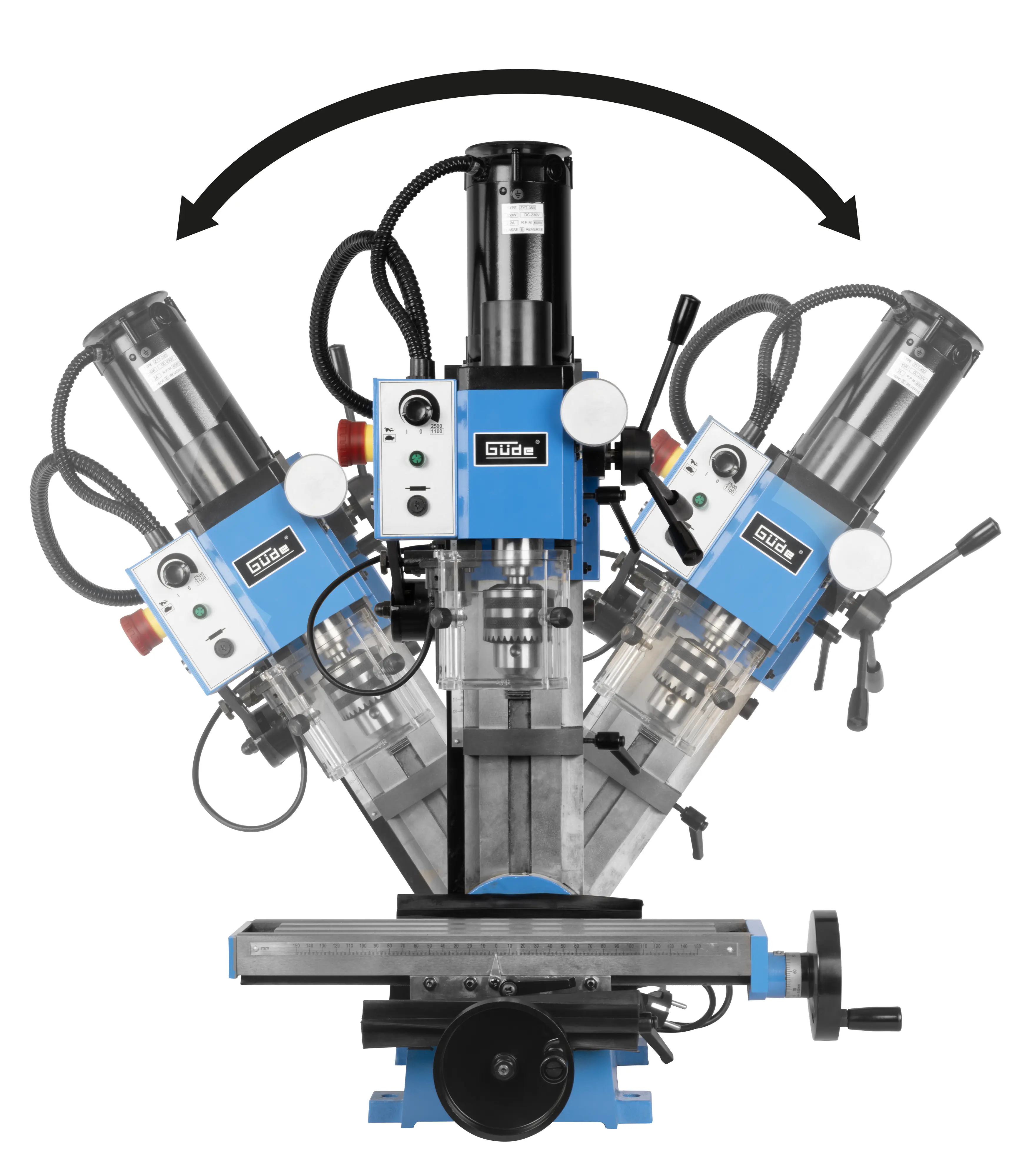 Güde Mini Bohr- & Fräsmaschine GBF 550