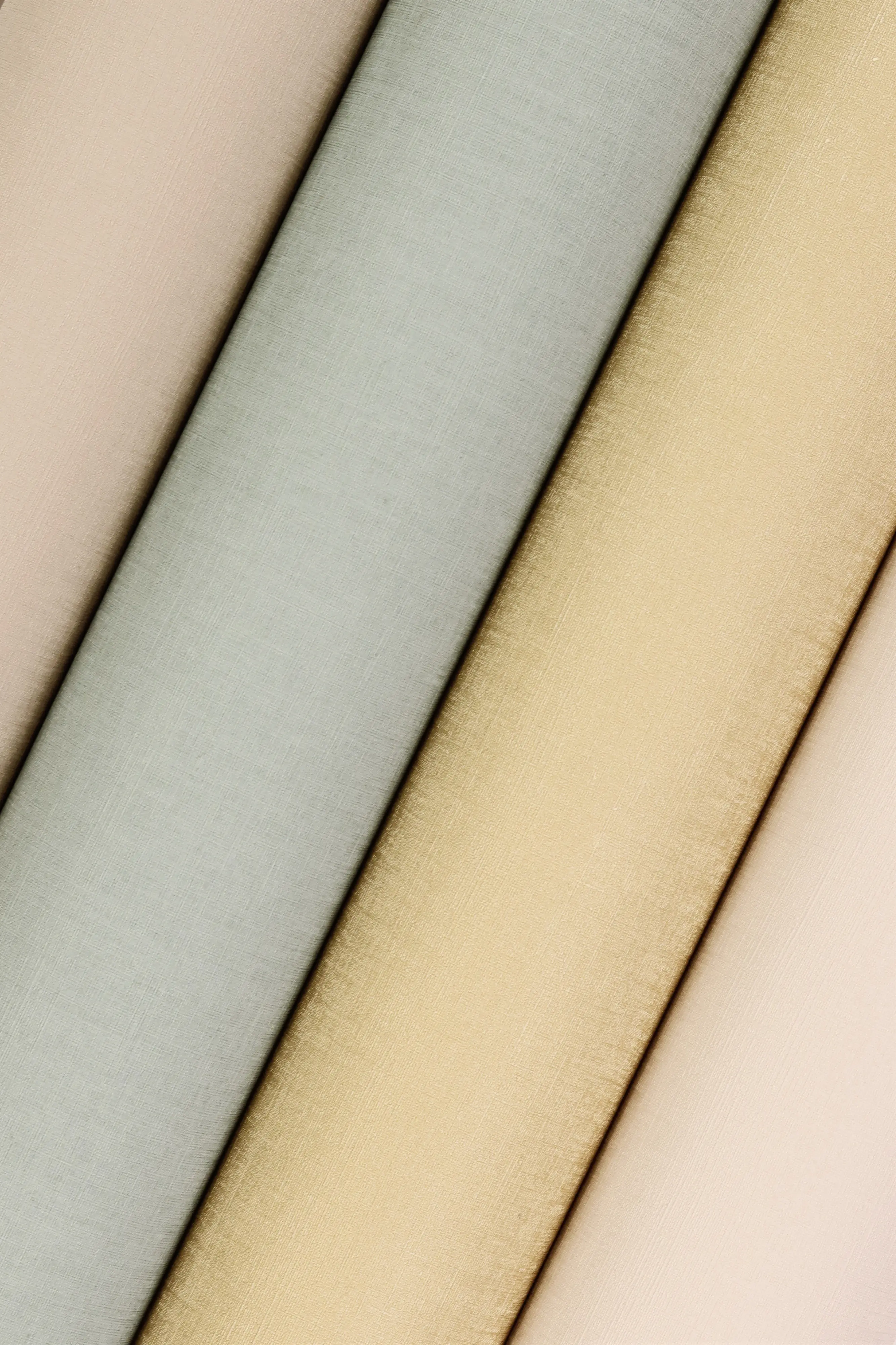 Rasch Vliestapete 690743 Selection, Textilstruktur grün, 10,05 x 0,53 m