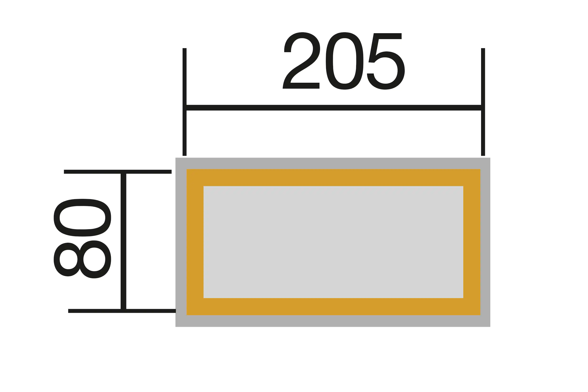 Weka Hochbeet 28 205 x 80 x 81 cm natur mit Noppenbahn, Wühlmausschutz