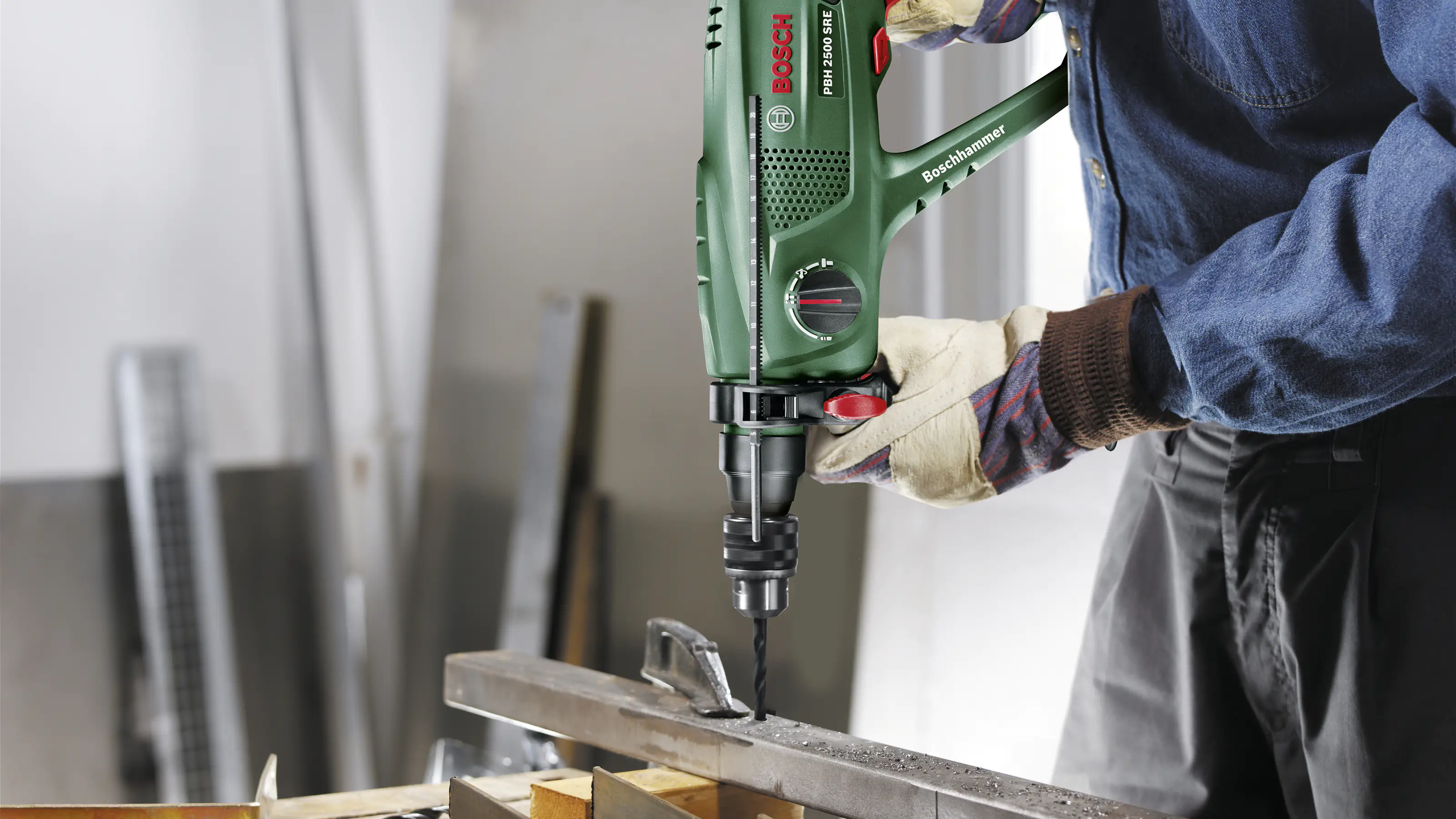 Bosch Bohrhammer PBH 2500 SRE 600 W Bosch Bohrhammer PBH 2500 SRE 600 W