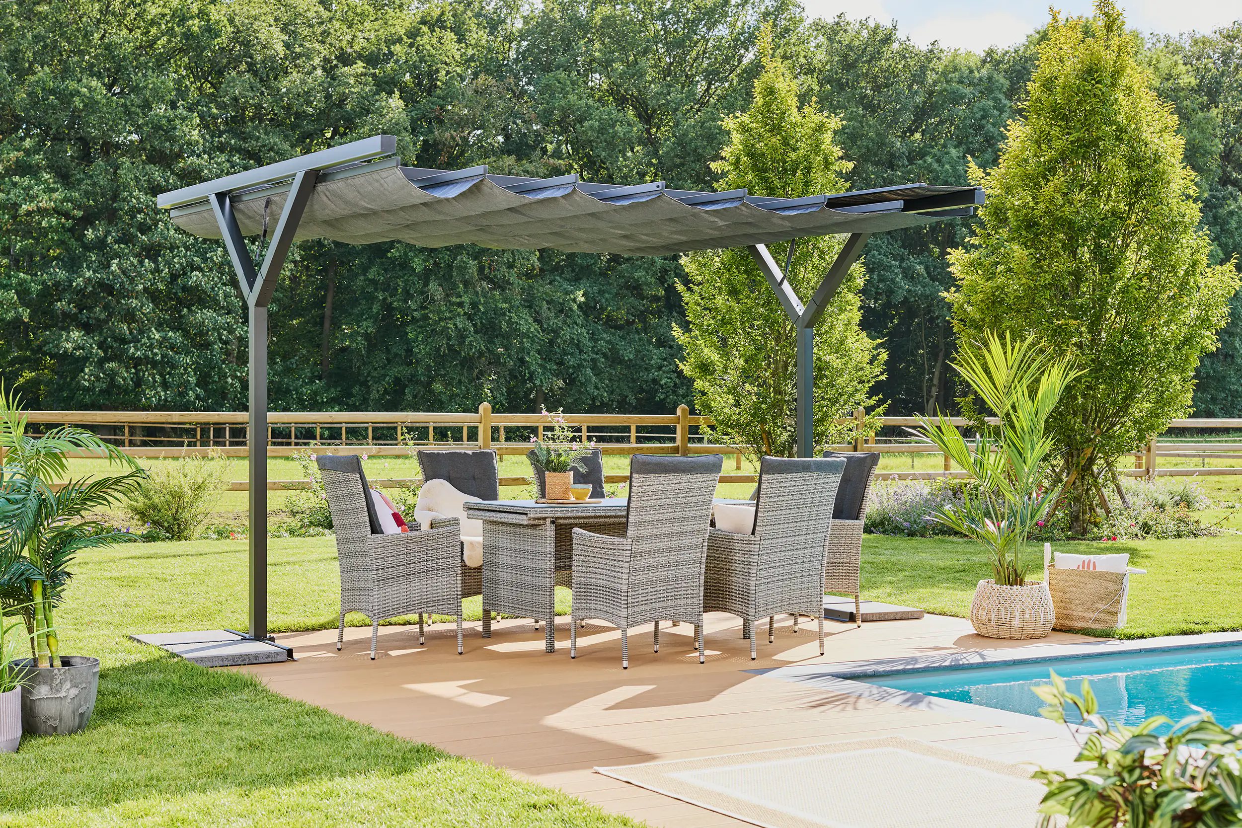 Primaster Raffpavillon Easy 3 x 3,6 m