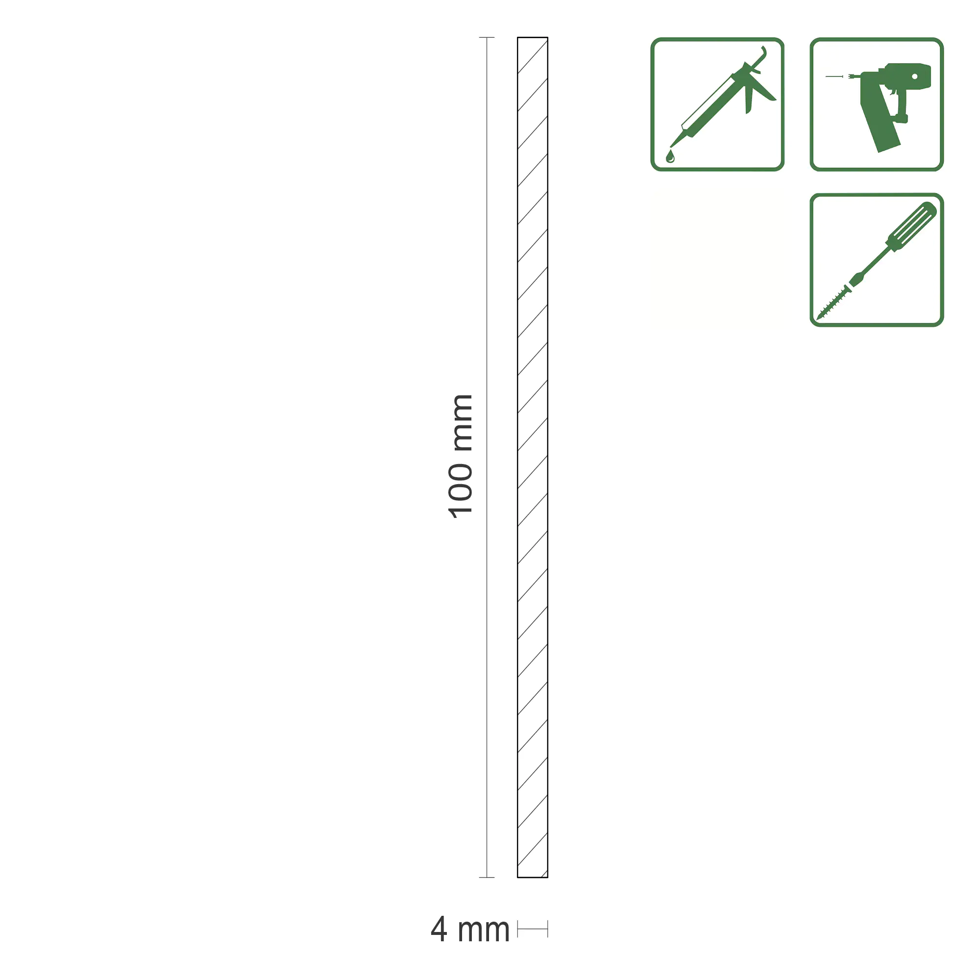 FN Neuhofer Balsa Brett 1000 x 4 x 100 mm