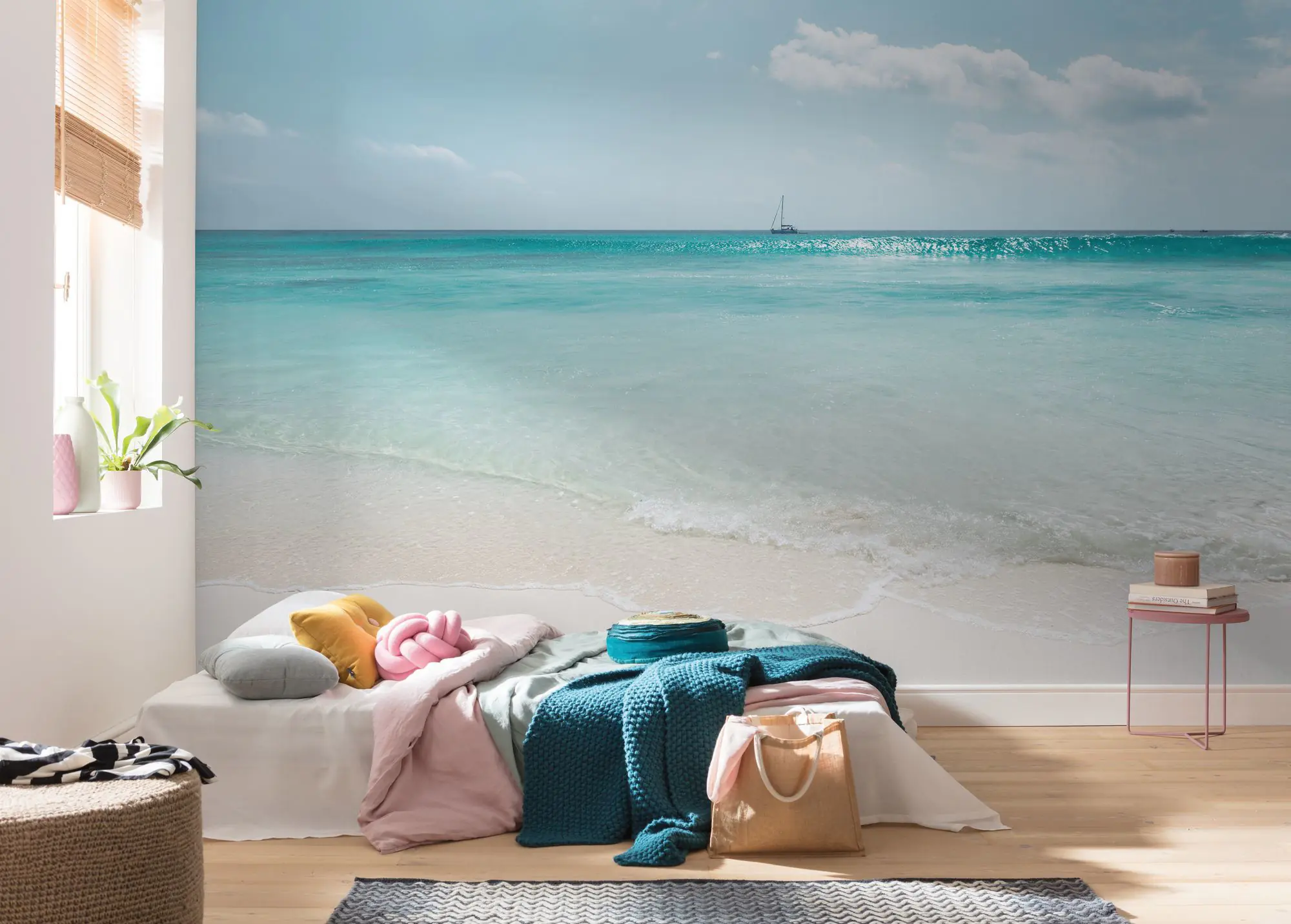 Komar Vlies Fototapete Azur Ocean 400 x 250 cm 