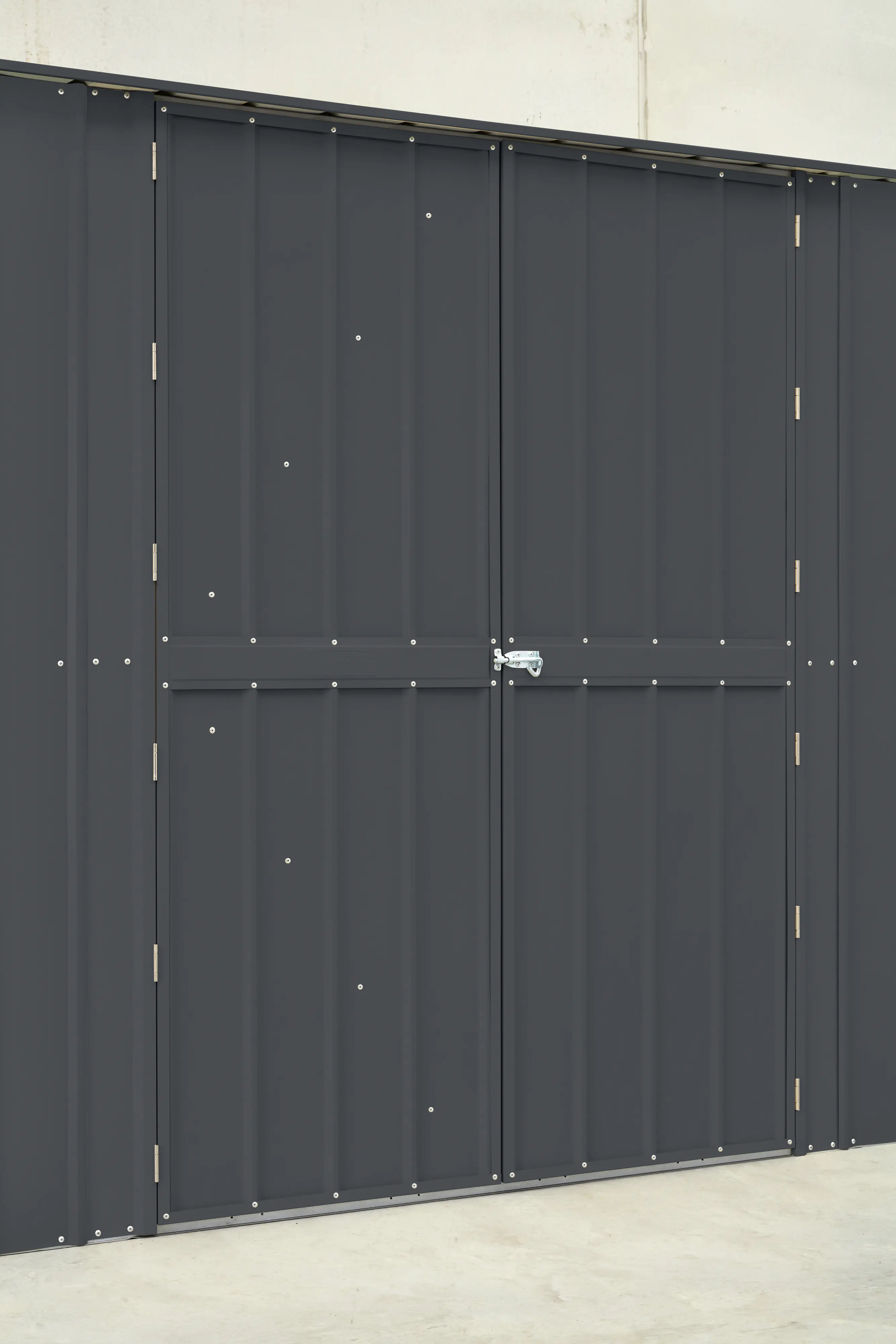 Globel Metallgerätehaus Worker MWK 1510 464 x 308 x 225 cm anthrazit