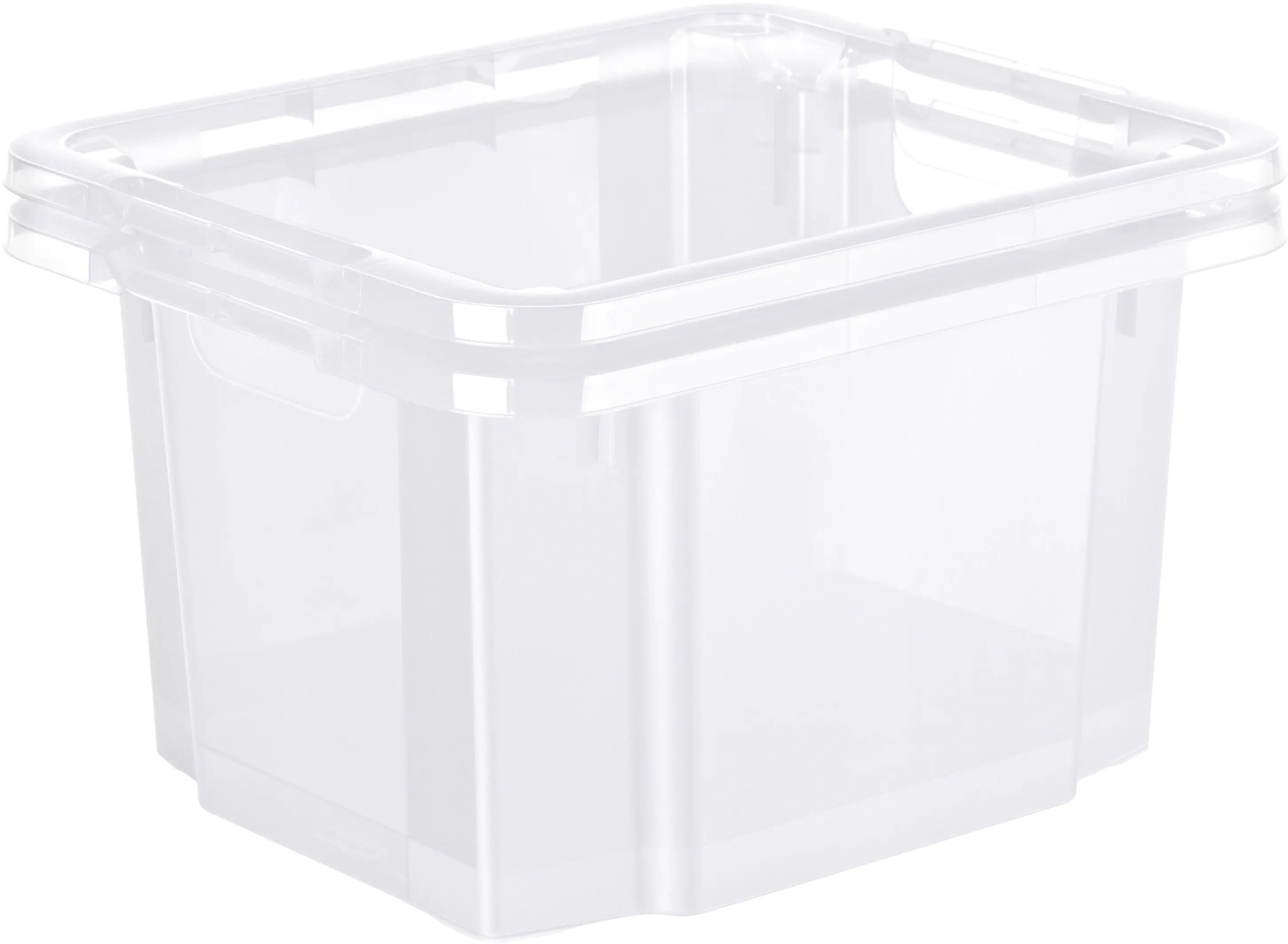 Rotho Drehstapelbox Reverso 26 L transparent