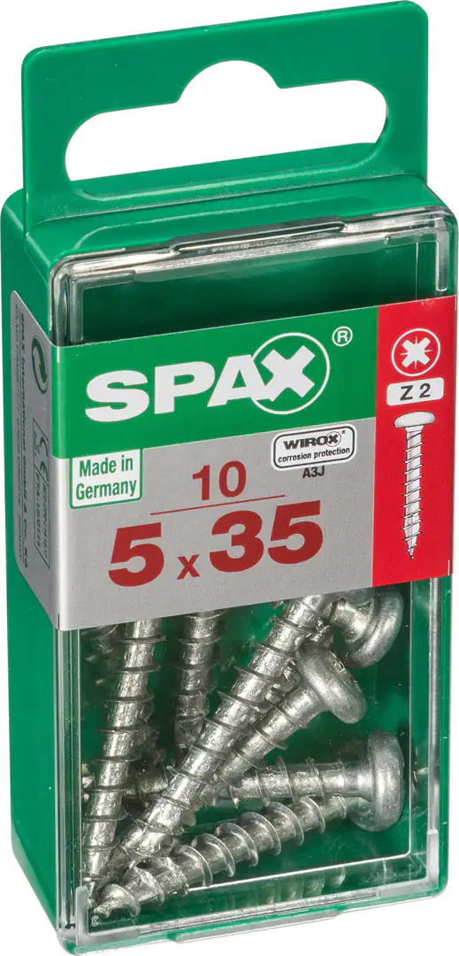 Spax Universalschrauben 5.0 x 35 mm TX 20 - 10 Stk.