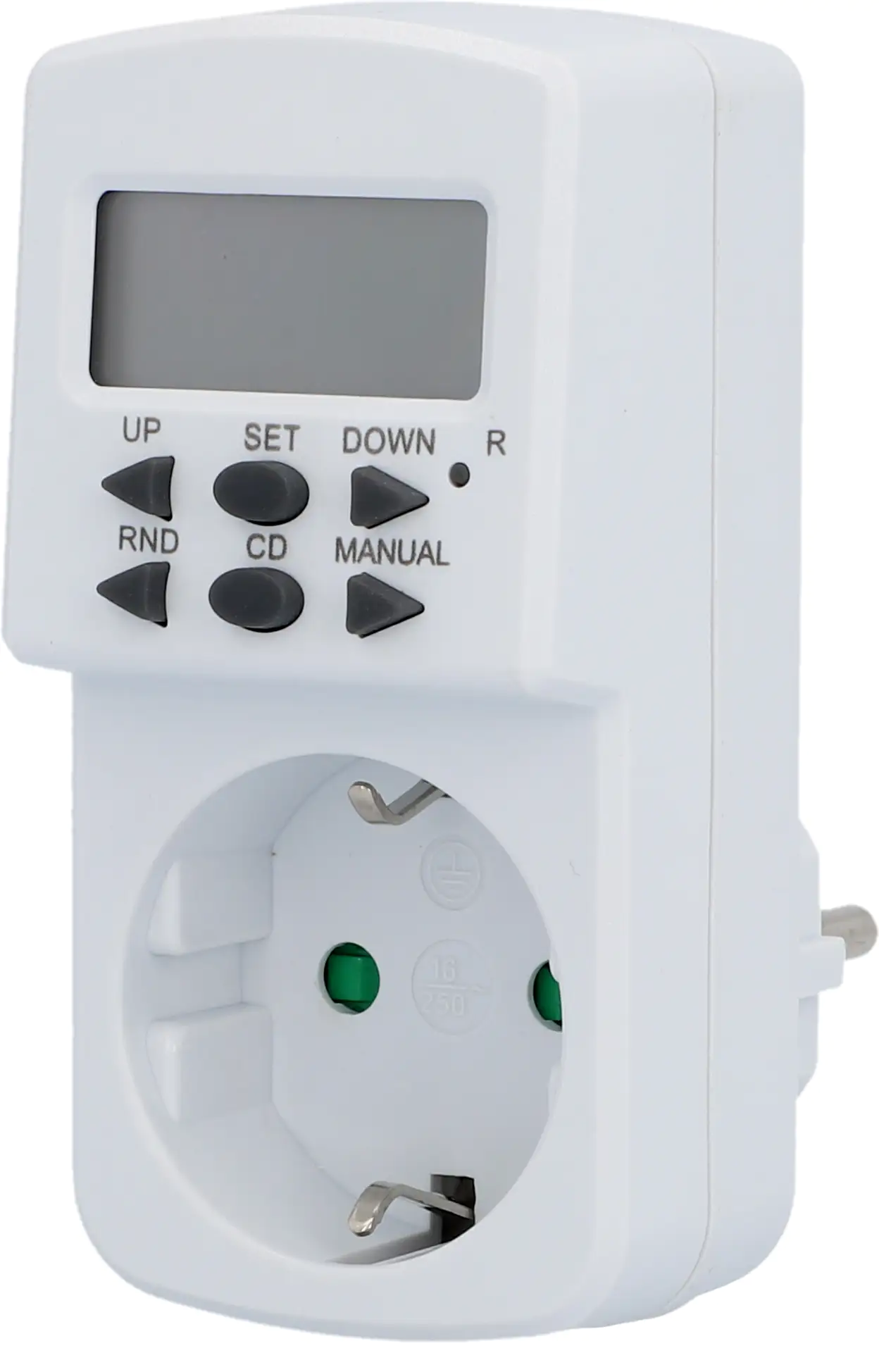 Wochenzeitschaltuhr max. 1800 Watt weiß